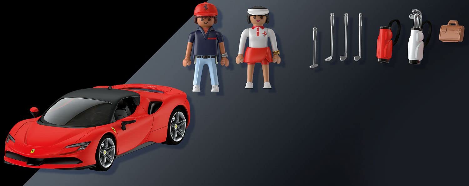 PLAYMOBIL 71020 Ferrari SF90 Stradale macchinina rossa 43 pezzi