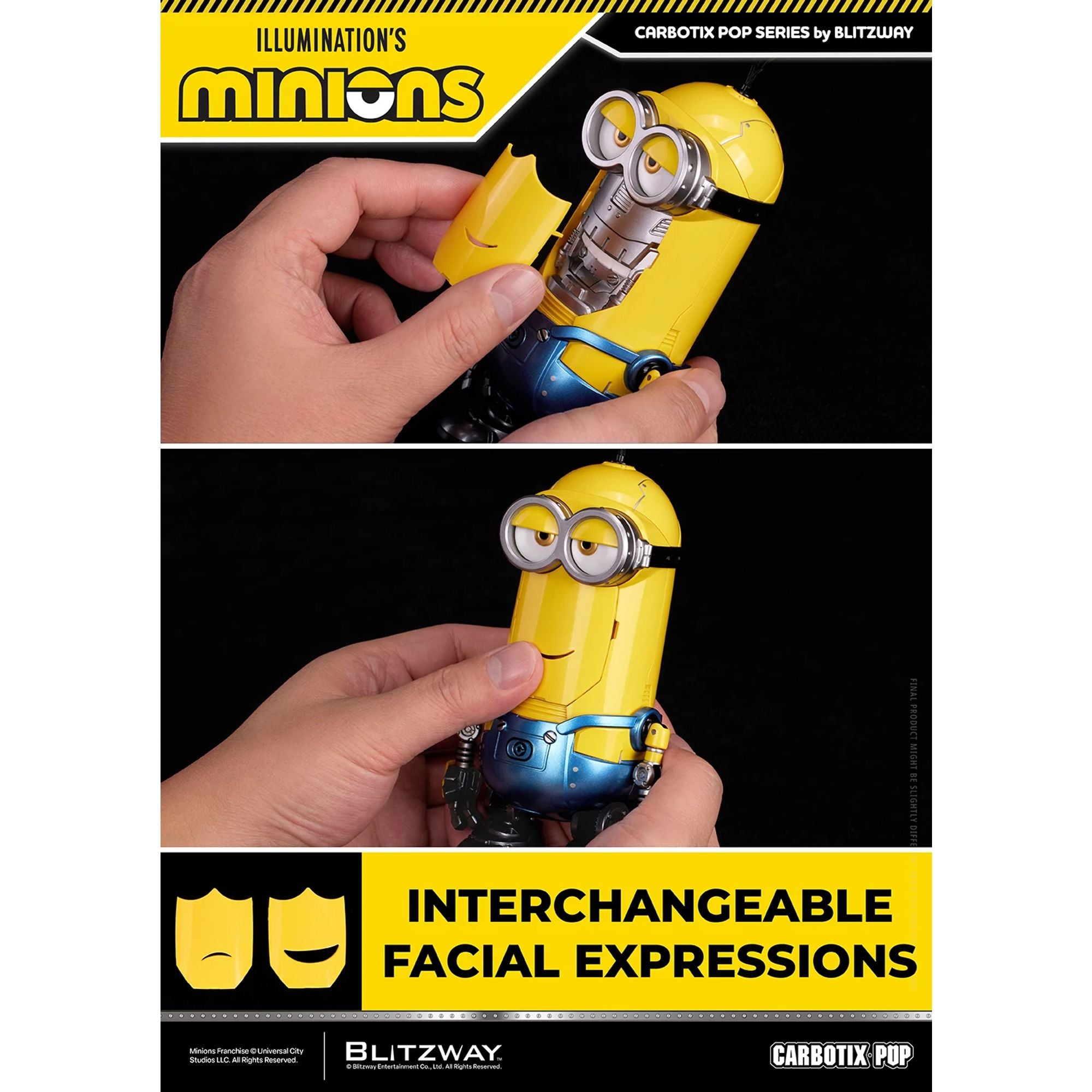 Blitzway Carbotix Pop Minion Kevin action figure 11 cm