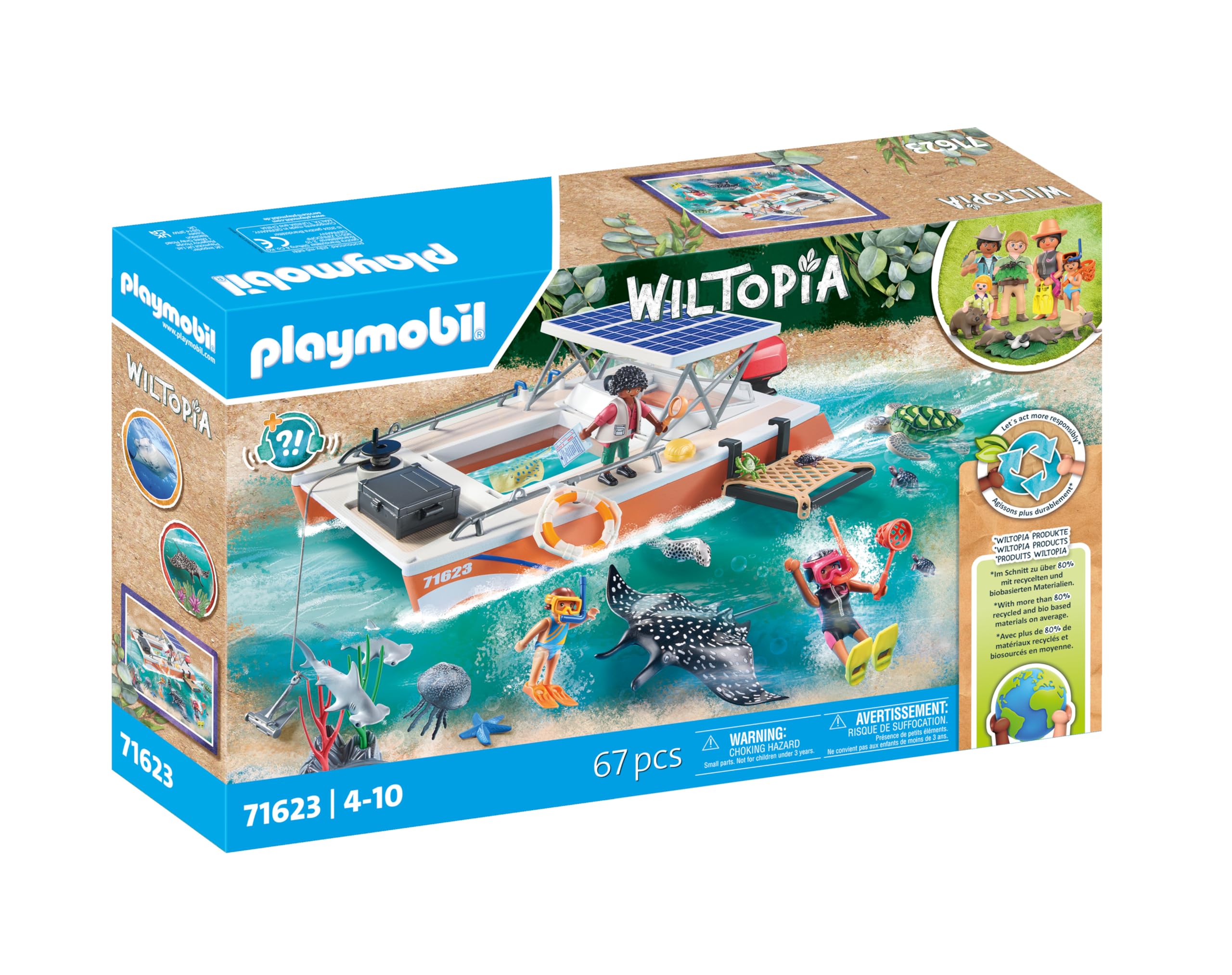 Playmobil Wiltopia 71623 Grande Barriera Corallina 67 pezzi