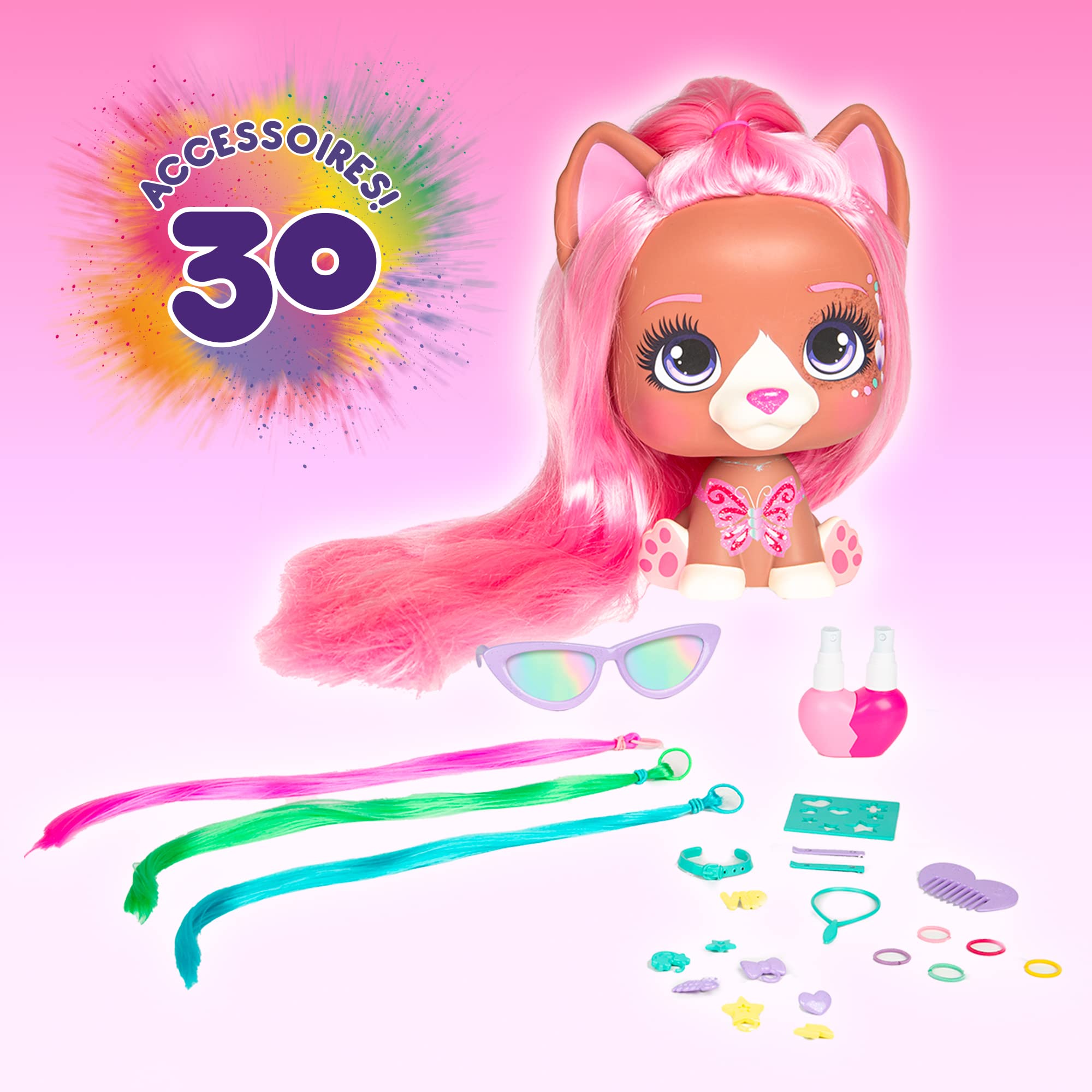 VIP Pets Mega Pet Nyla Bambola Capelli Lunghi