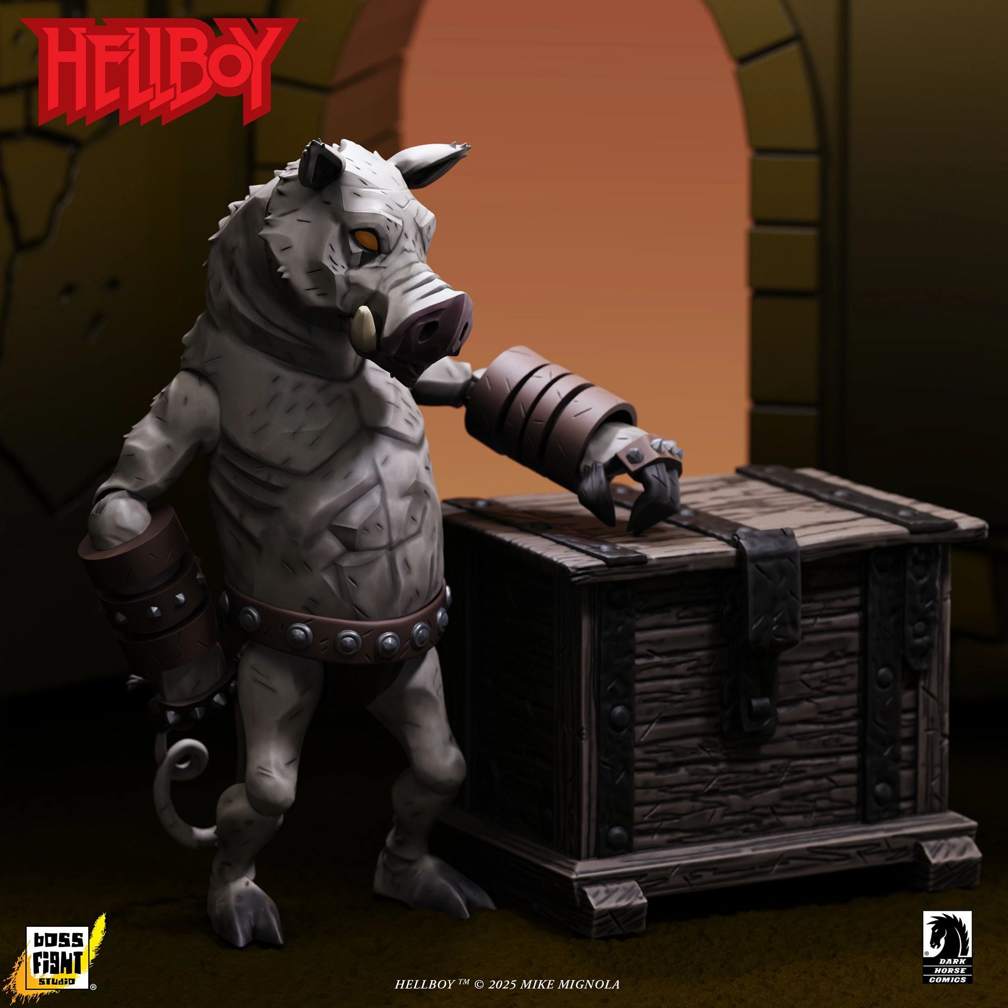 Boss Fight Studio Hellboy Gruagach The Wild Hunt action figure 1/12