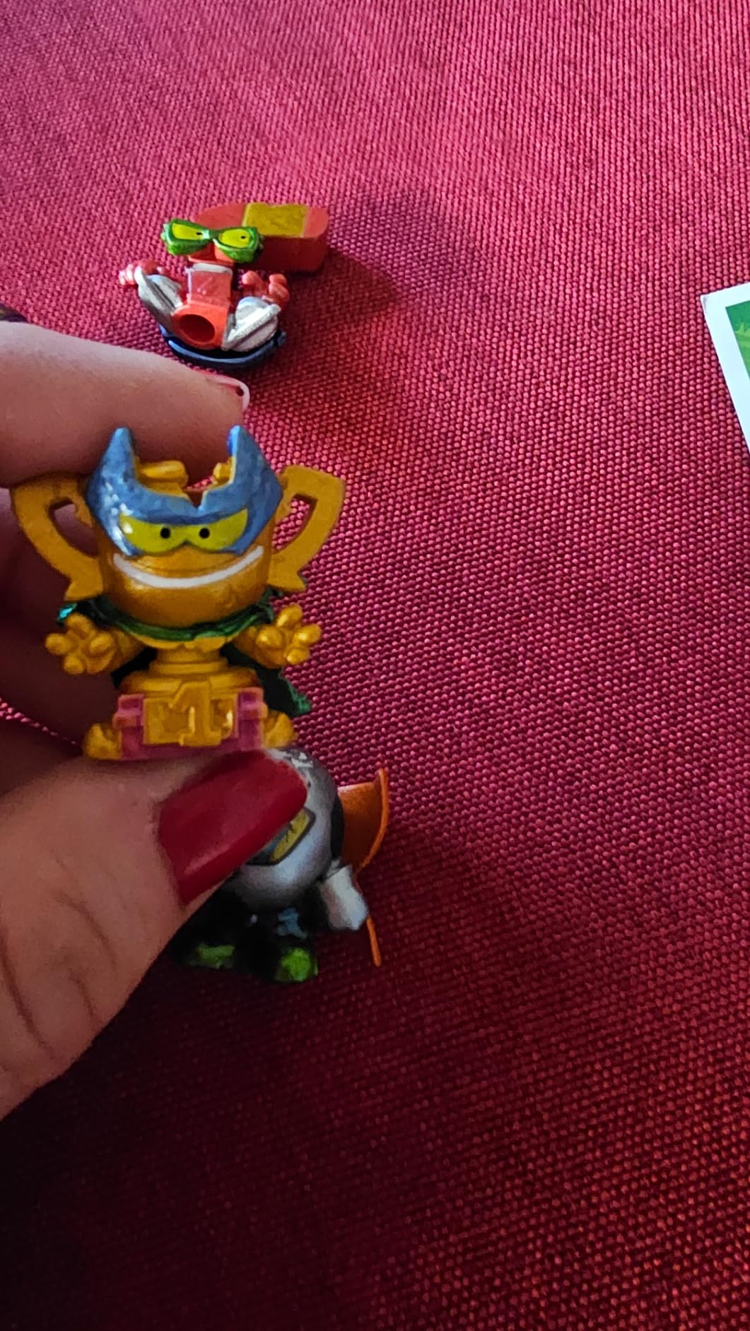 Superthings Scatola metallo Team Terrible 5 figure metallizzate