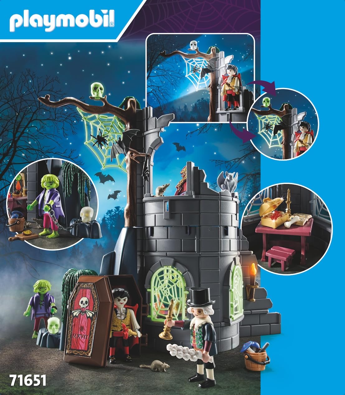 Playmobil Pirates 71651 Rovine spettrali playset 88 pezzi