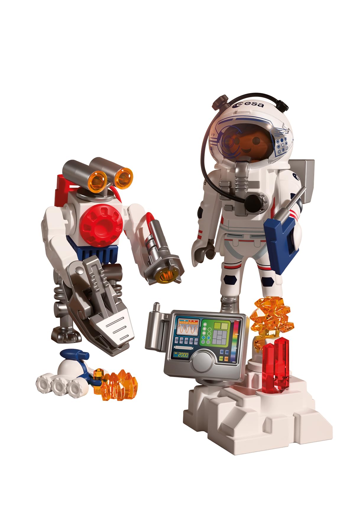 Playmobil Space 72014 astronauta ESA con robot playset