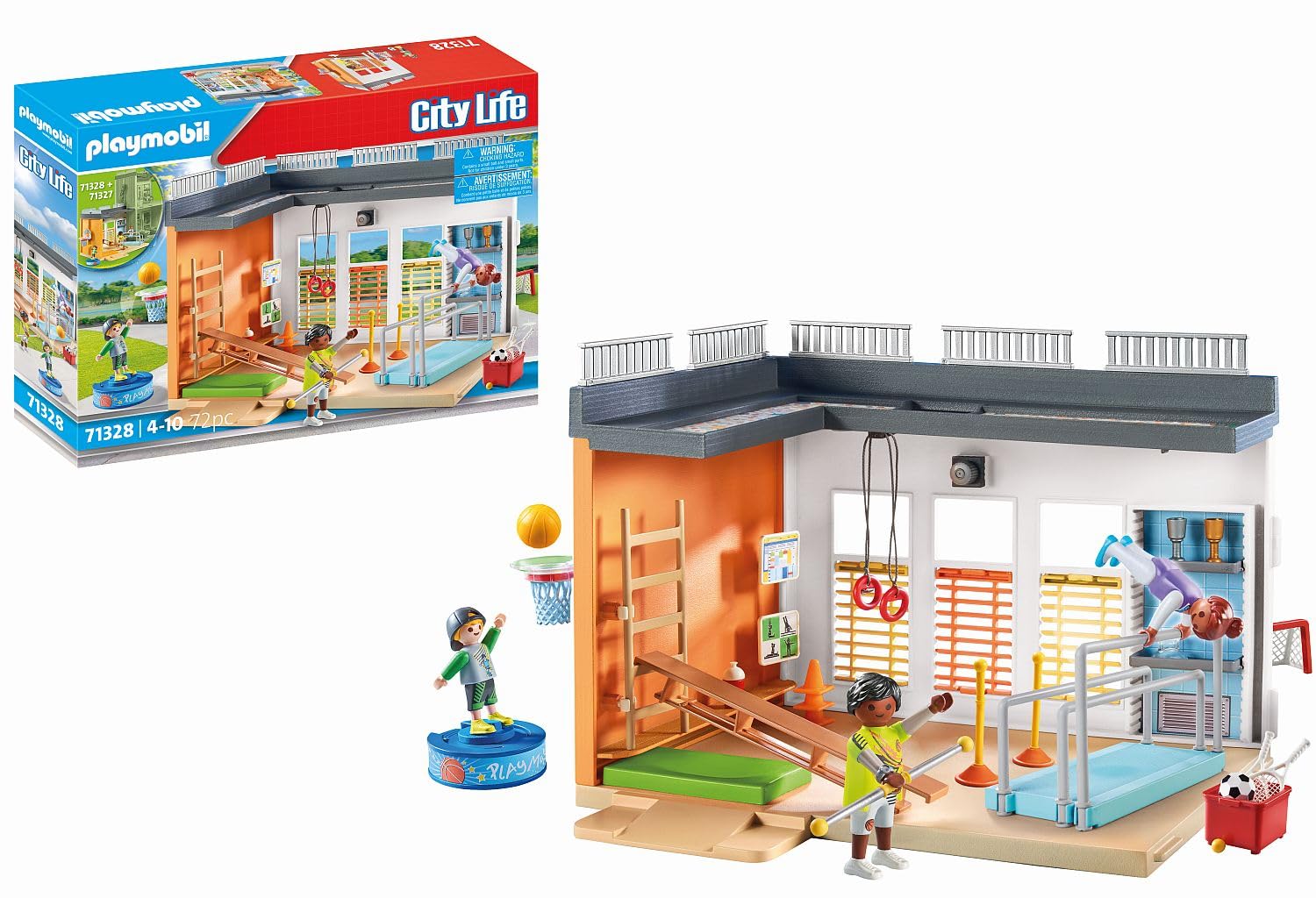 Playmobil City Life 71328 Palestra Attrezzata 72 Pezzi