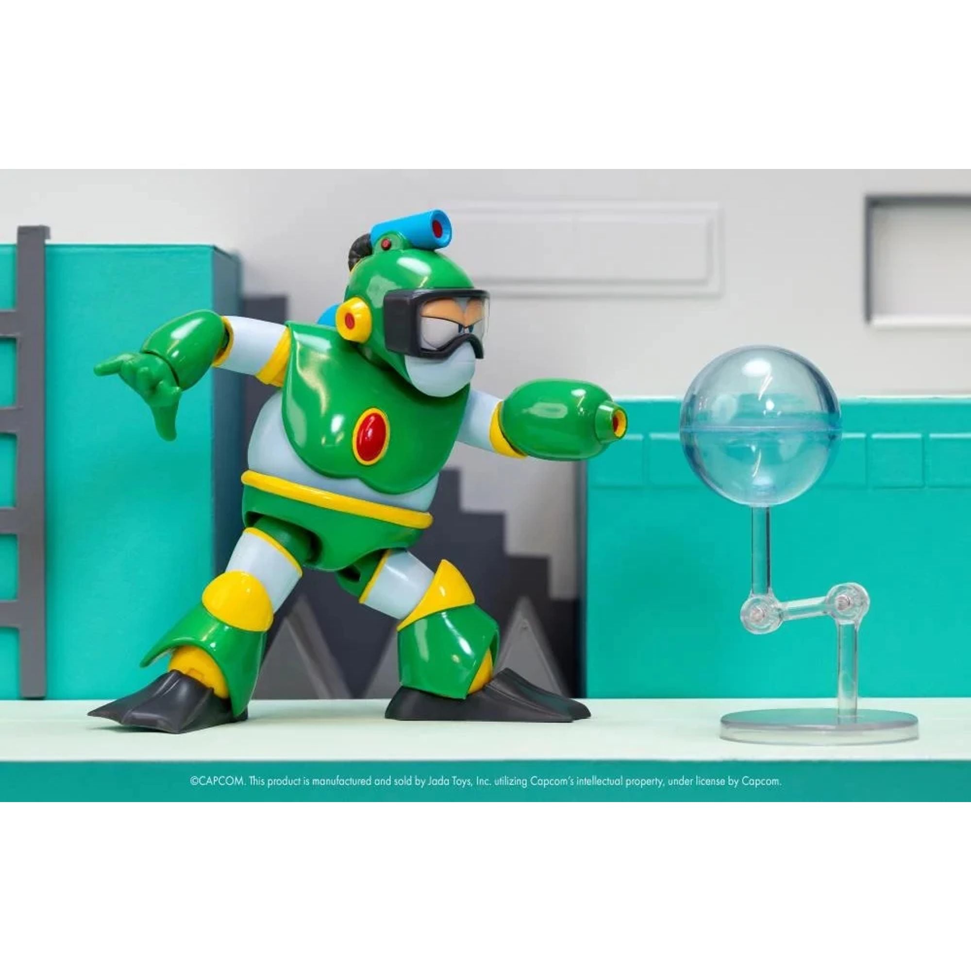 Jada Toys Mega Man Bubble Man action figure 1/12