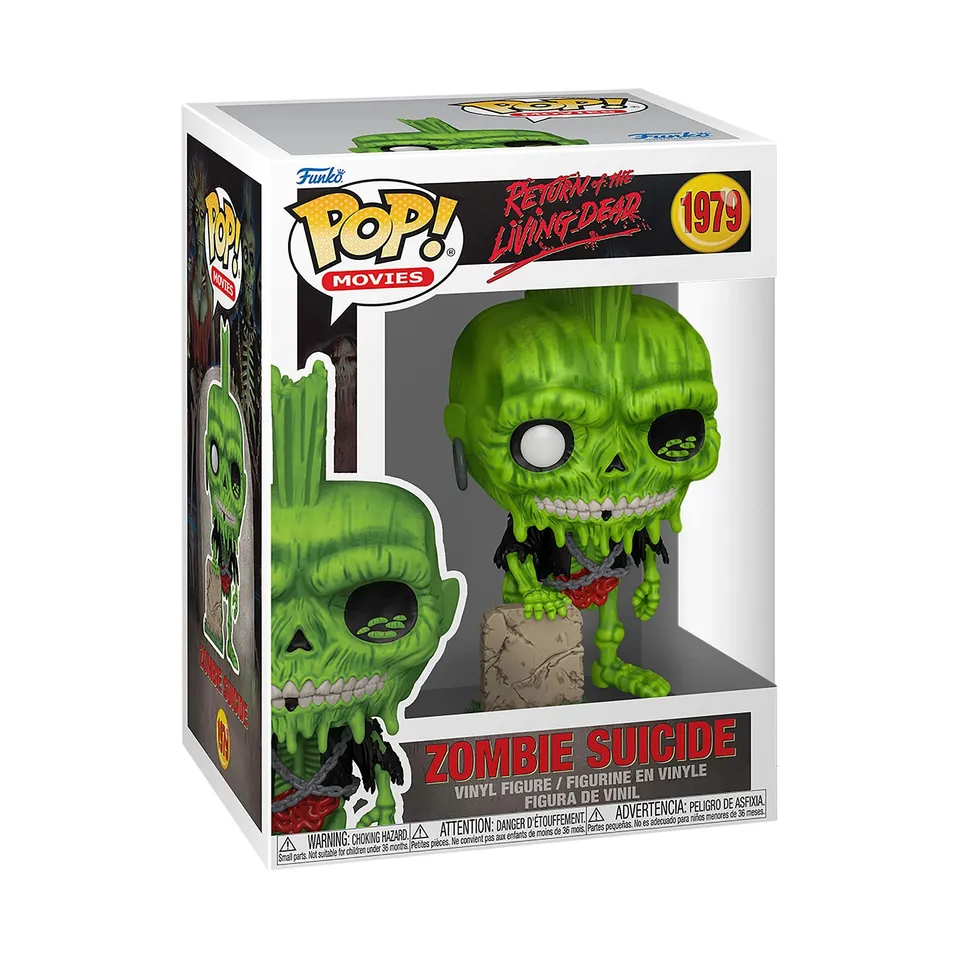 Funko Pop Movies Zombie Suicide vinile horror Return Living Dead
