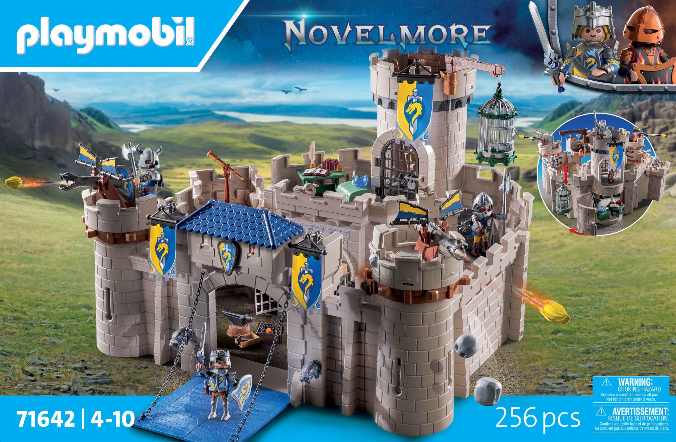 PLAYMOBIL Novelmore 71642 Castello di Arwynn Giocattolo