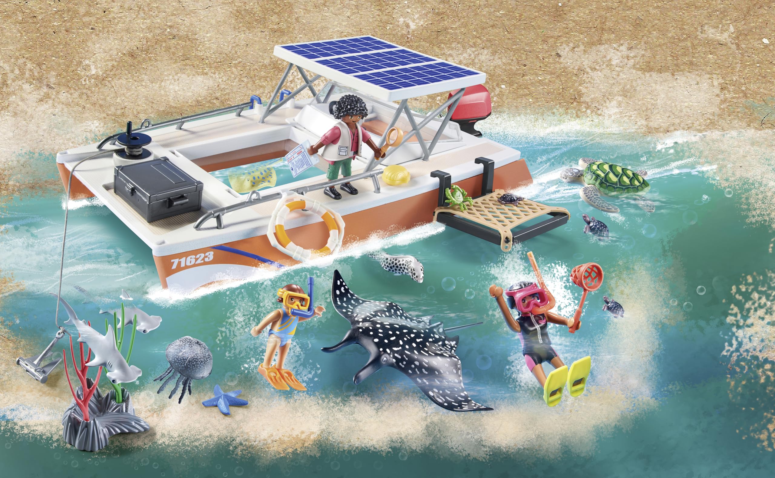 Playmobil Wiltopia 71623 Grande Barriera Corallina 67 pezzi