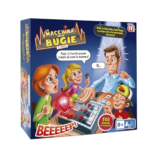 Play Fun Macchina delle Bugie gioco da tavolo italiano 8+ anni