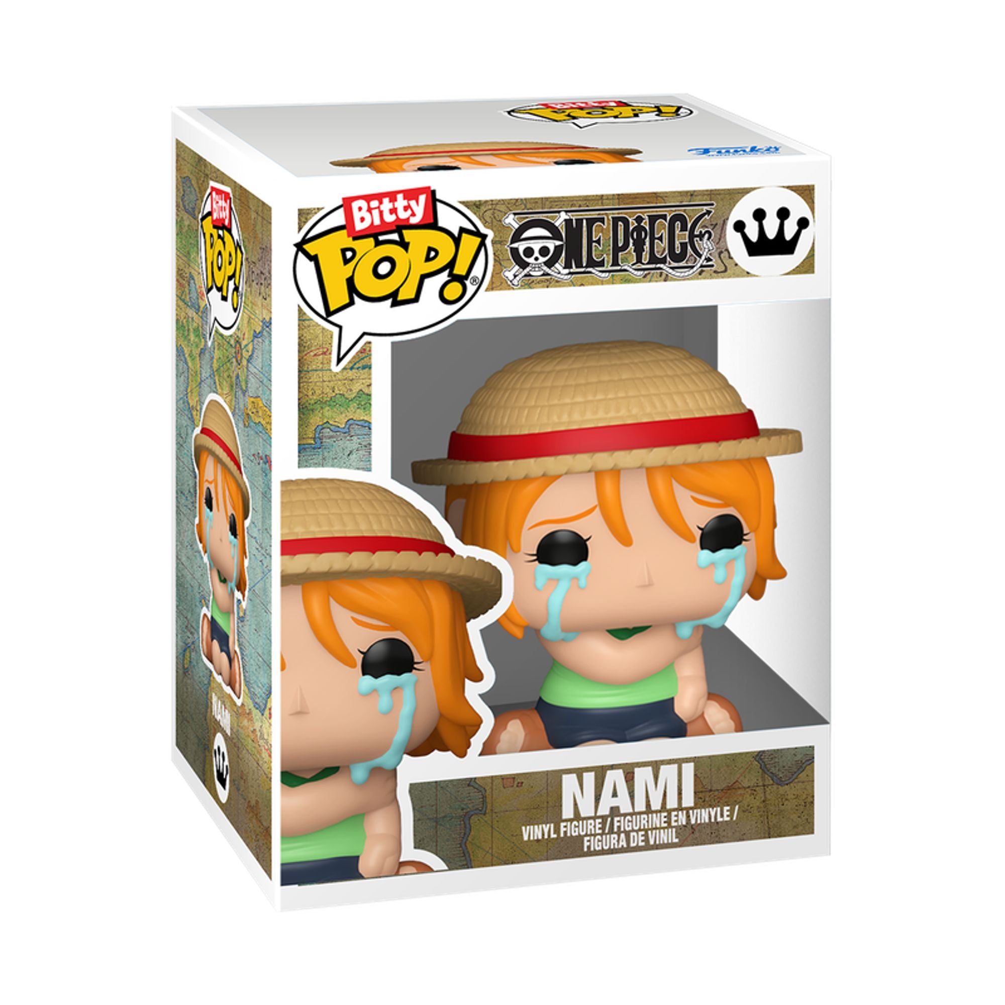 Funko Bitty Pop One Piece Luffy e Nami mini figure 2 pack