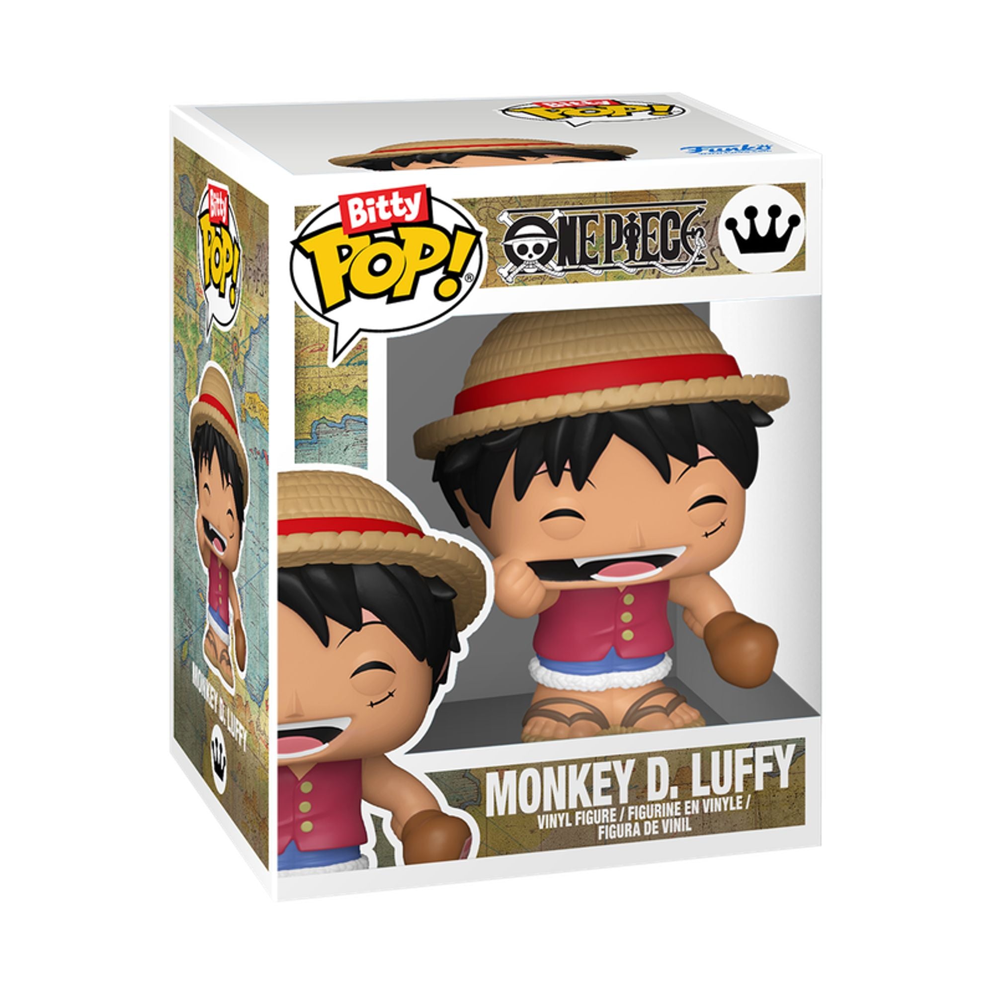 Funko Bitty Pop One Piece Luffy e Nami mini figure 2 pack