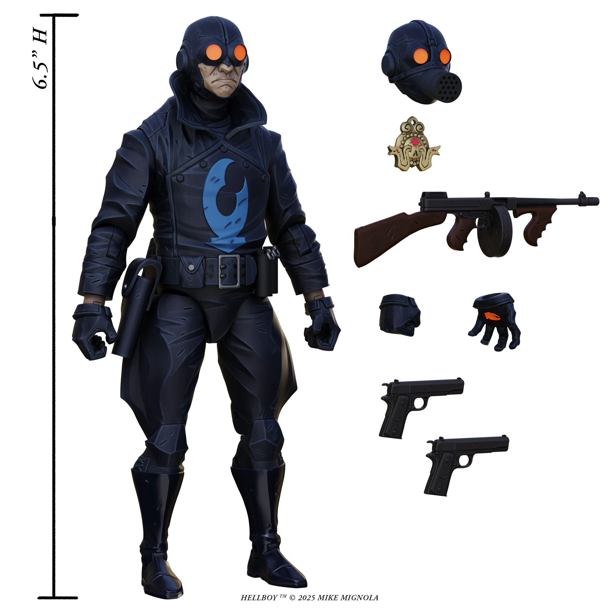 Boss Fight Studio Hellboy Lobster Johnson action figure
