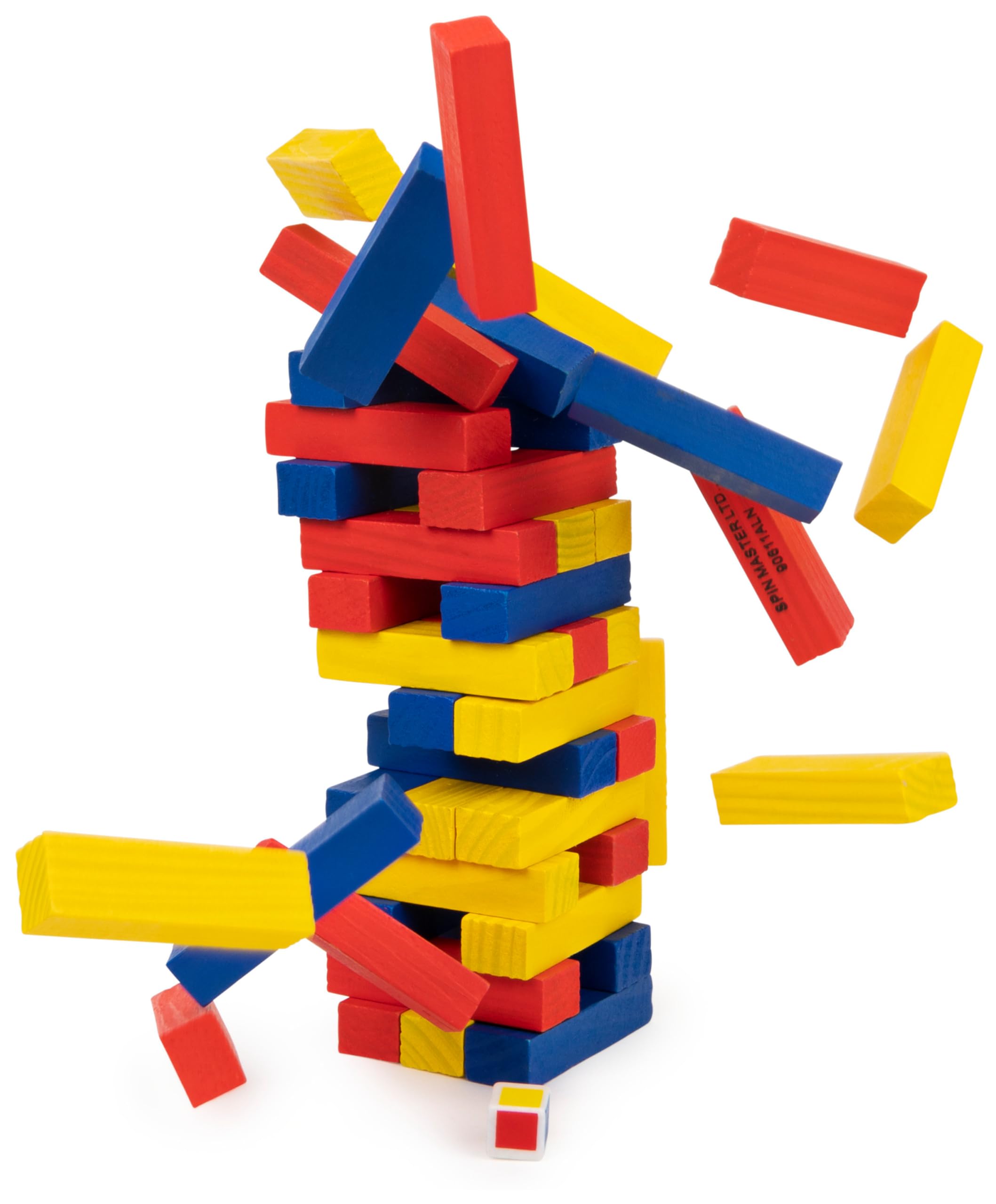 Spin Master Classic Games Jumbling Tower Gioco Torre Legno 48 Pezzi