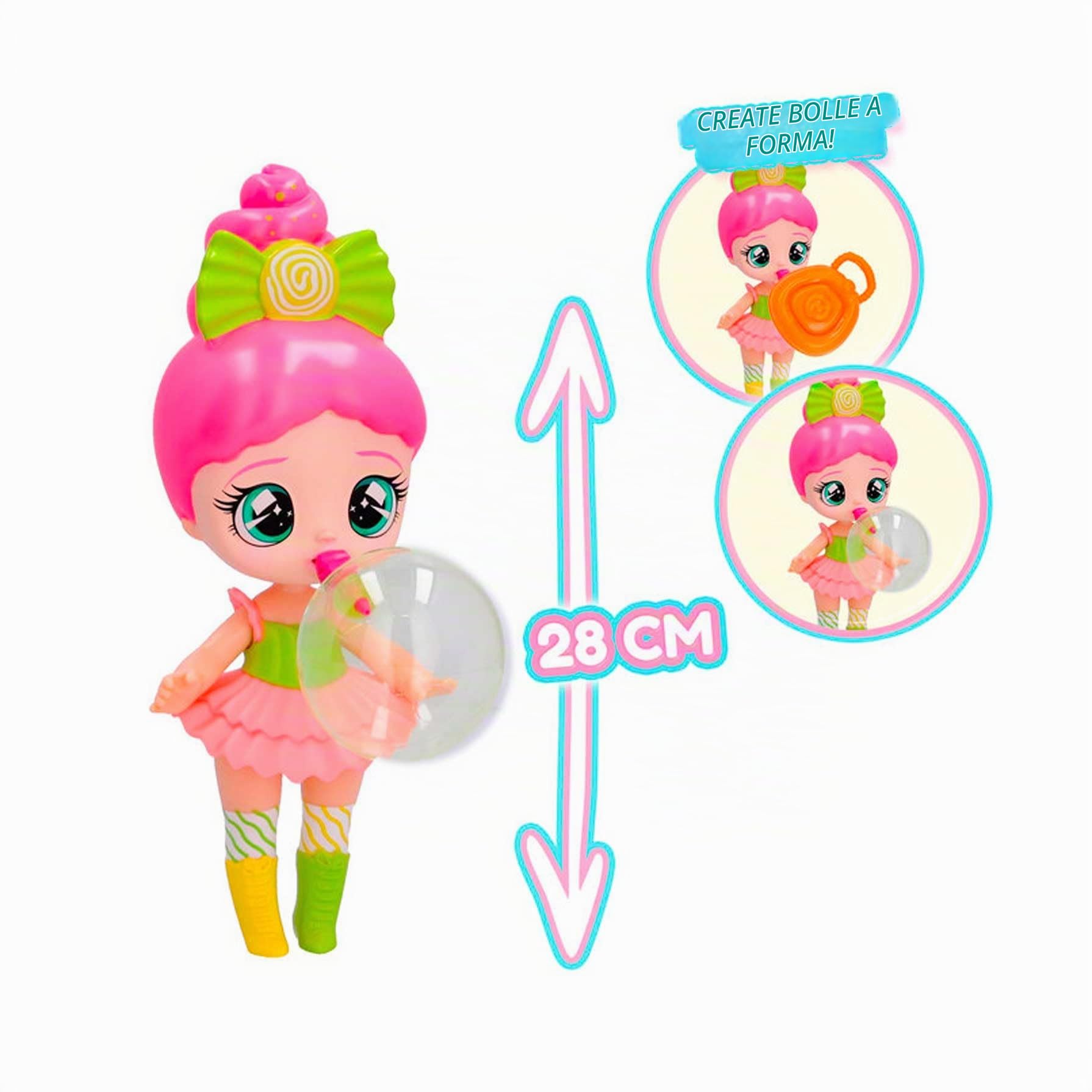 IMC Toys Bubiloons Bubigirls Greta bambola palloncini