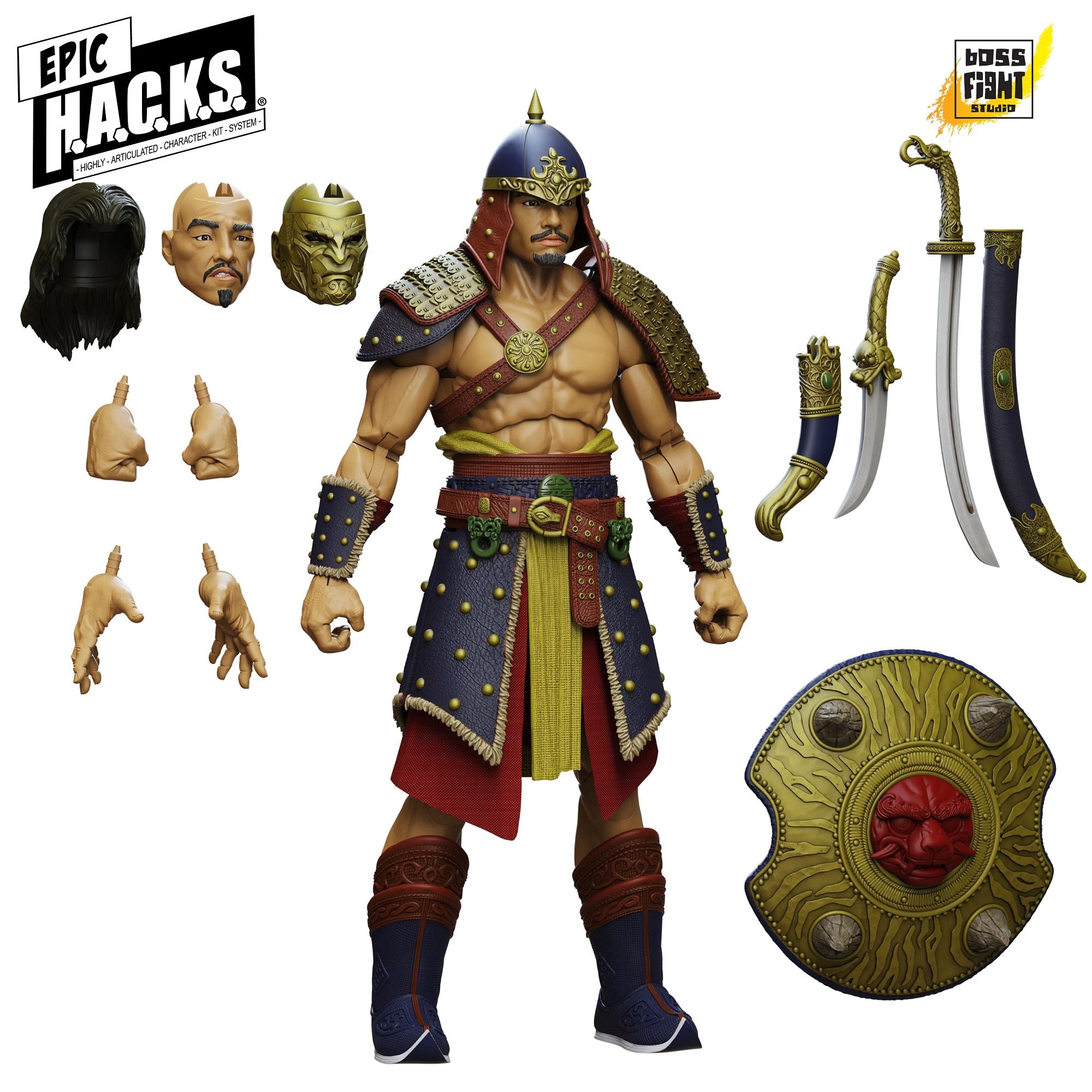 Boss Fight EPIC HACKS Delger action figure 1/12 Bat Beast Tamer