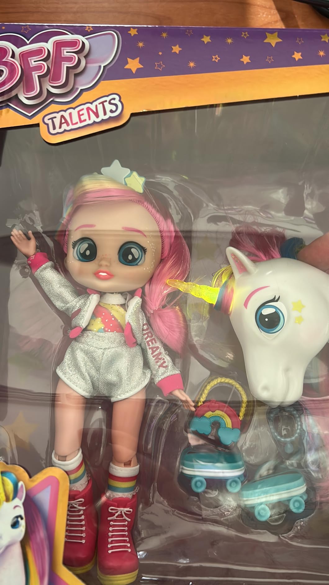 IMC Toys BFF Dreamy Rym bambola fashion con unicorno pack deluxe