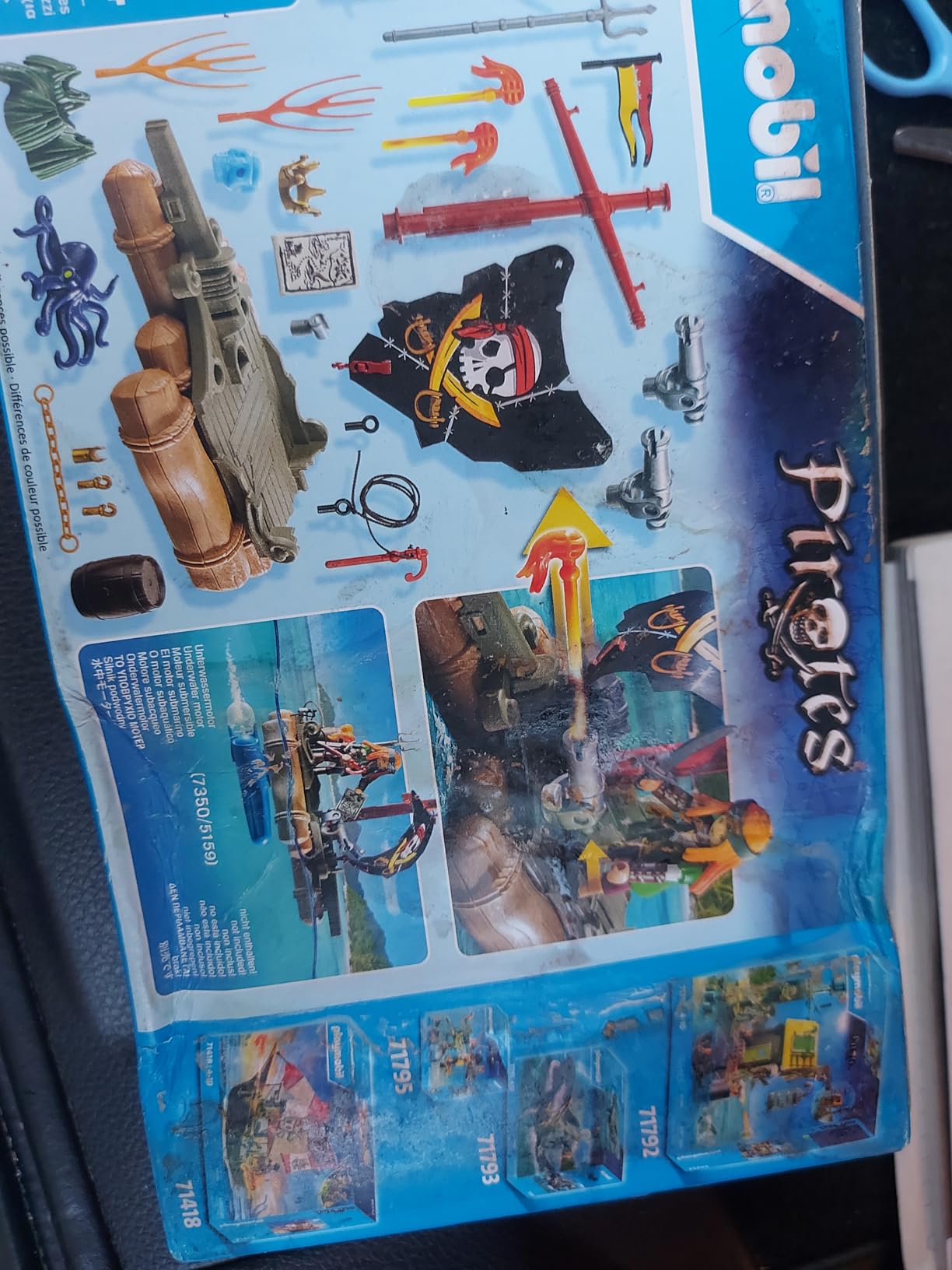 Playmobil Pirates 71794 zattera dei pirati playset con pirata