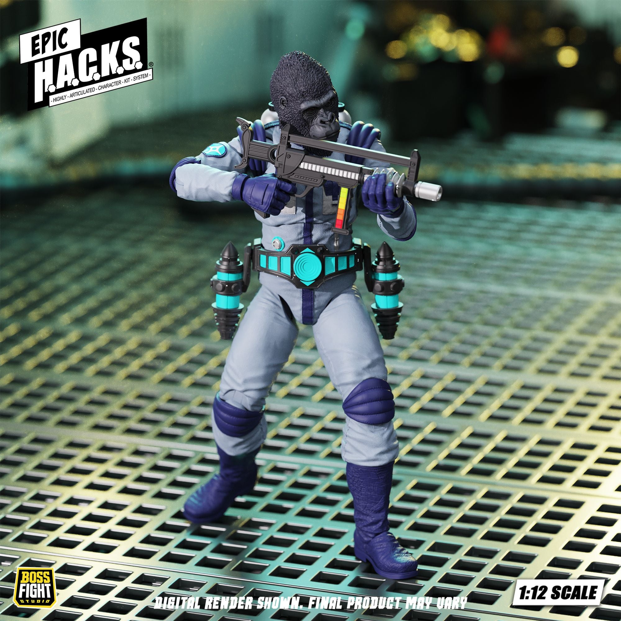 Boss Fight Studio Epic HACKS Rand Arora action figure