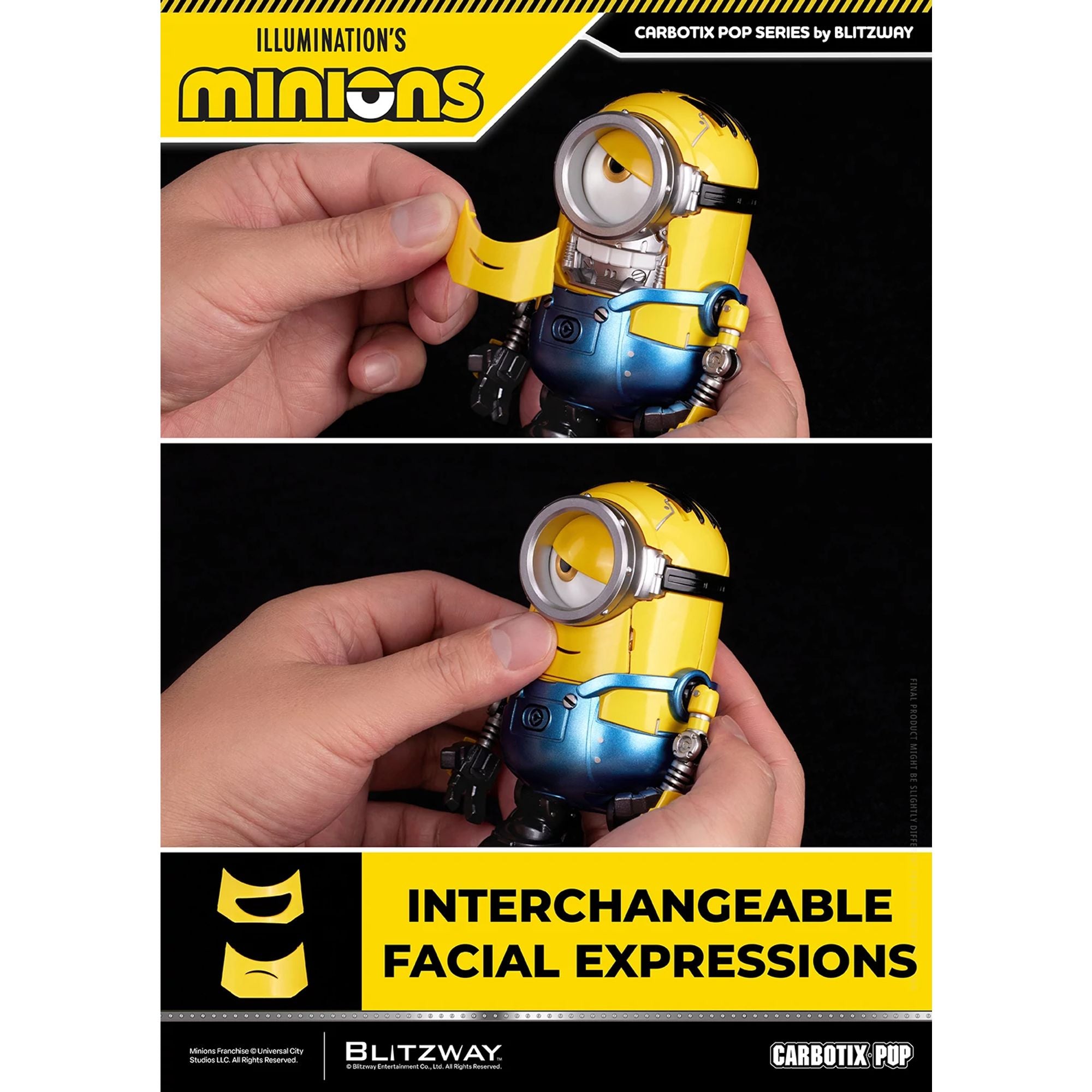 Blitzway Carbotix Pop Minion Stuart action figure film