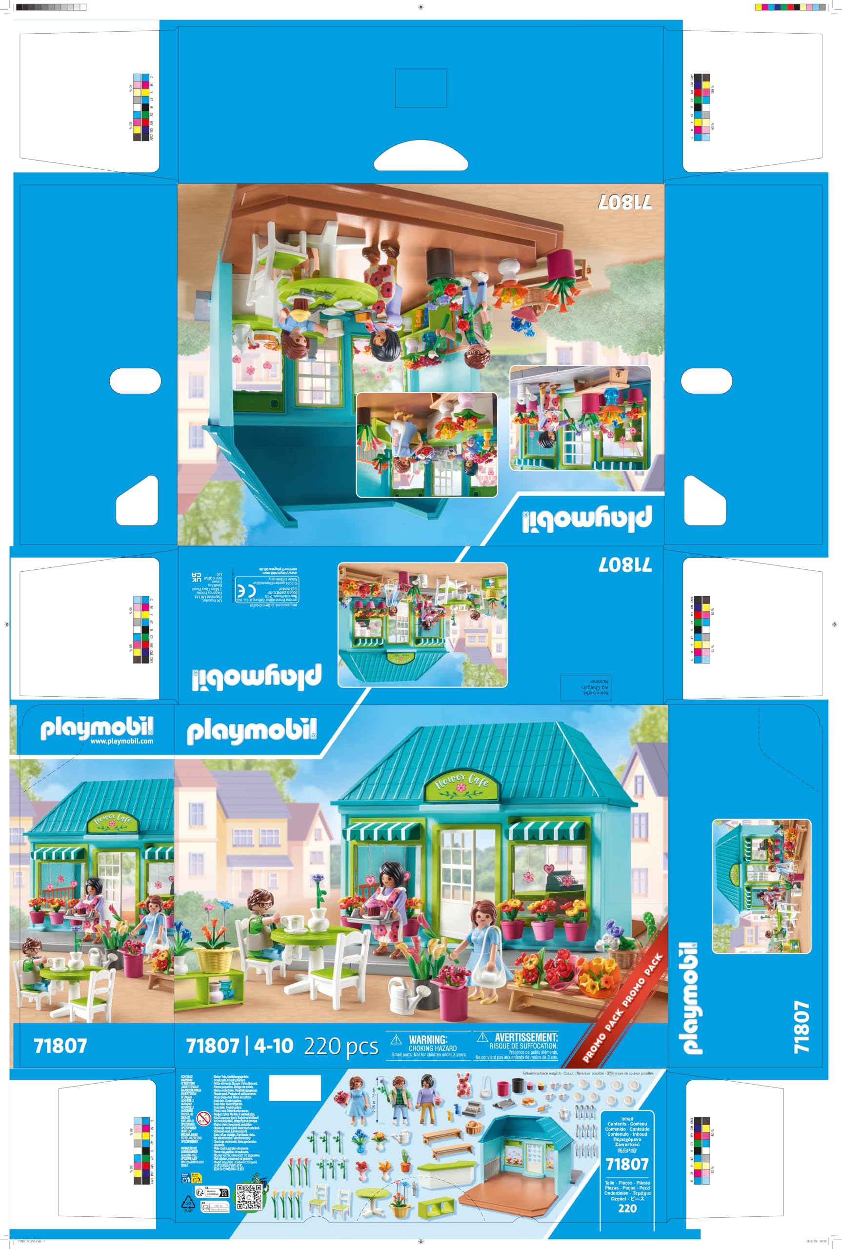 Playmobil My Life 71807 negozio di fiori playset