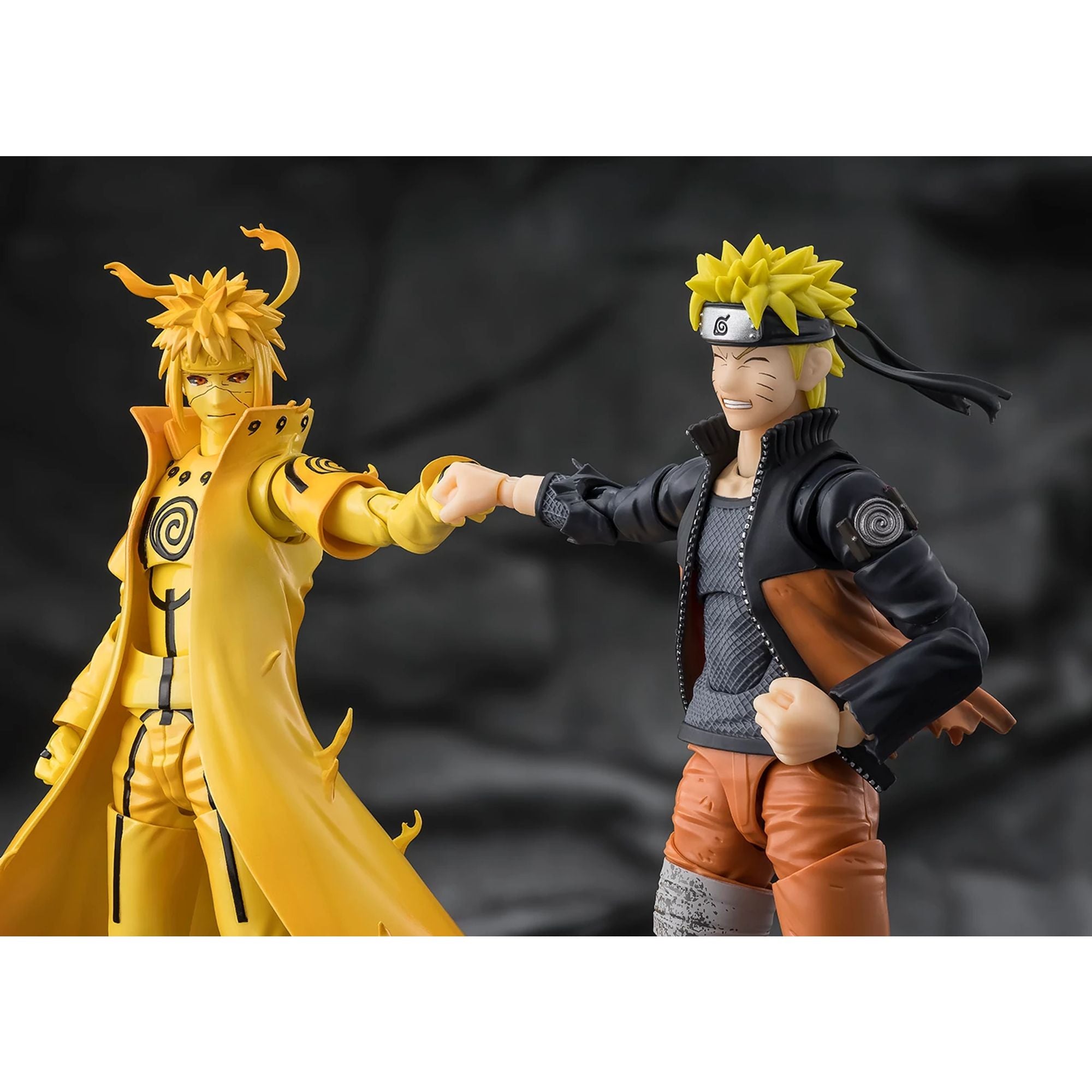 Tamashii Nations Naruto SHFiguarts Minato Kurama action figure