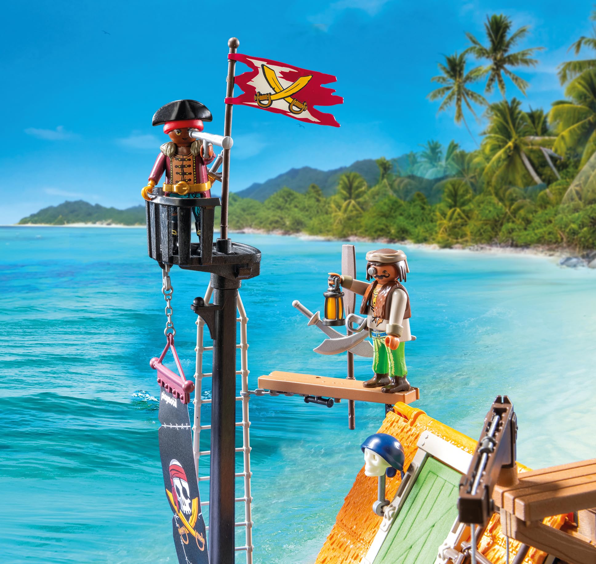 Playmobil Pirates approdo pirati 71792 playset prigione
