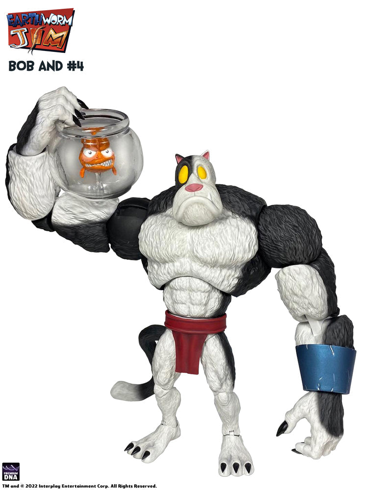 Premium DNA Earthworm Jim Wave 1 Complete Set 4 action figure