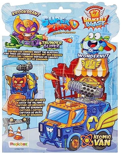 SUPERTHINGS Serie 2 Missione Panetteria Playset con Veicoli