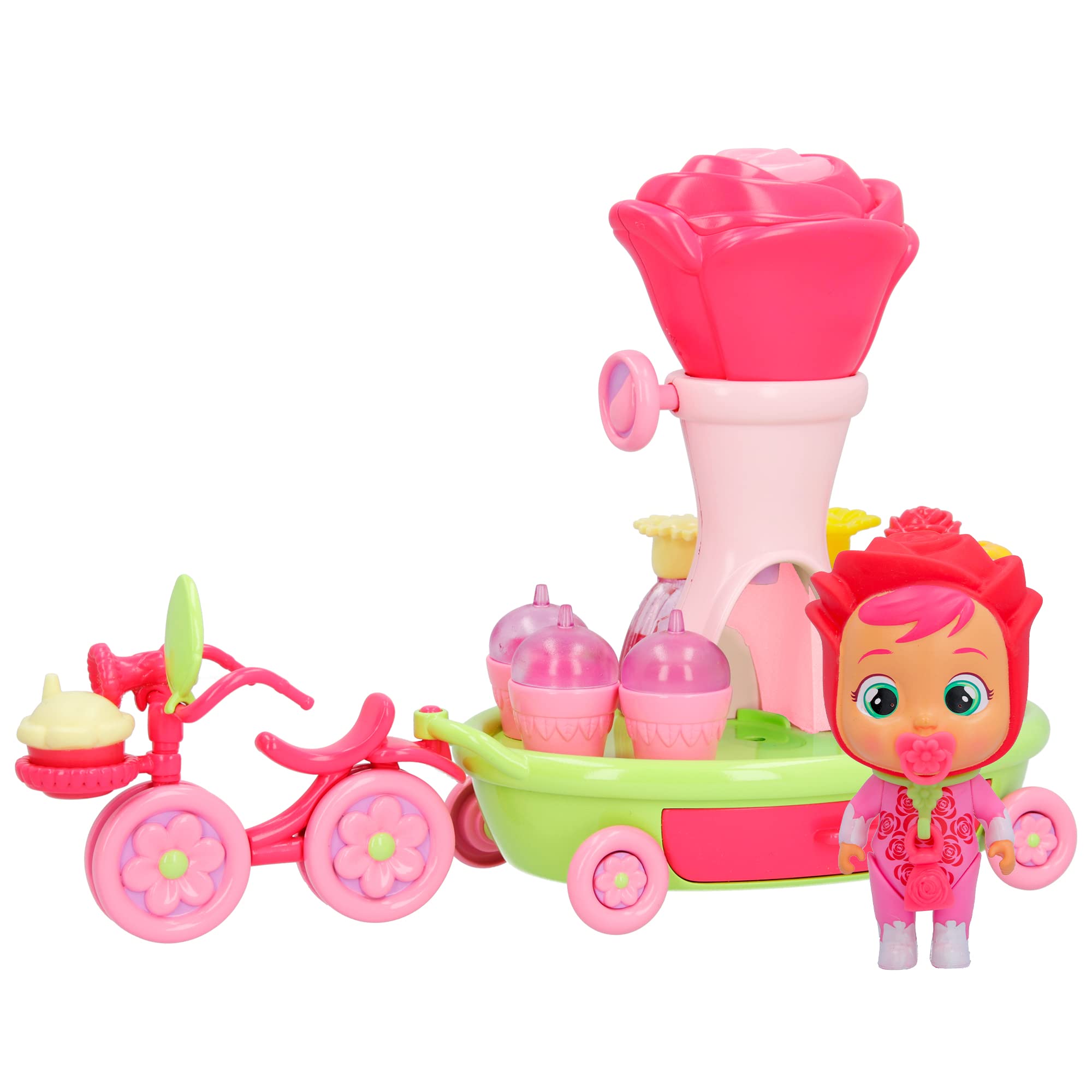 IMC Toys Cry Babies Magic Tears Rose bici profumi 17 accessori