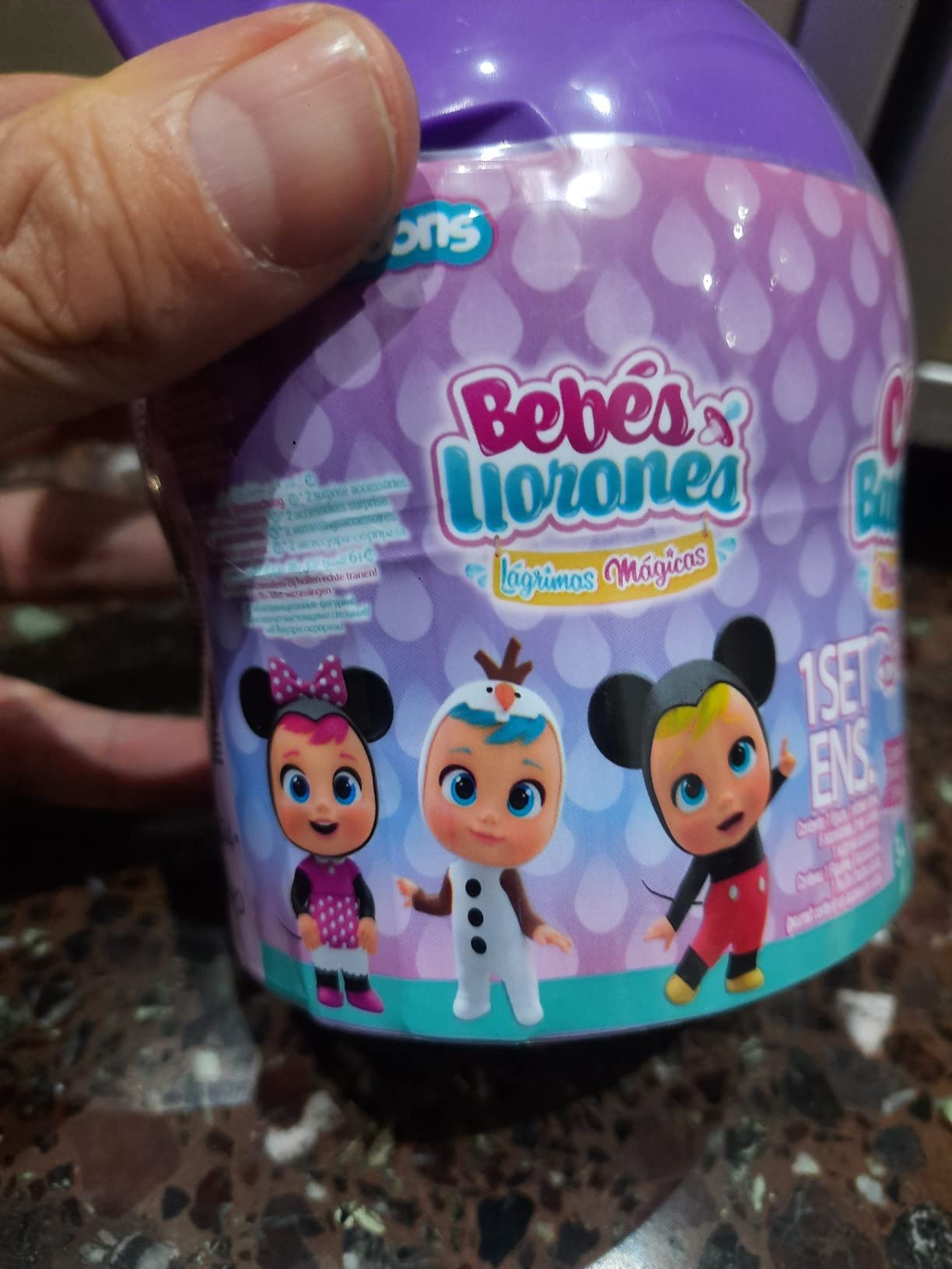 Cry Babies Magic Tears Disney Mini Bambola Sorpresa