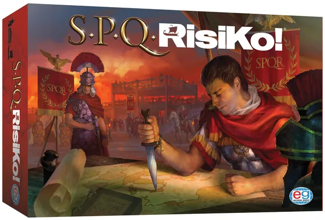 Spin Master SPQRisiKo gioco da tavolo Impero Romano 2-5 giocatori