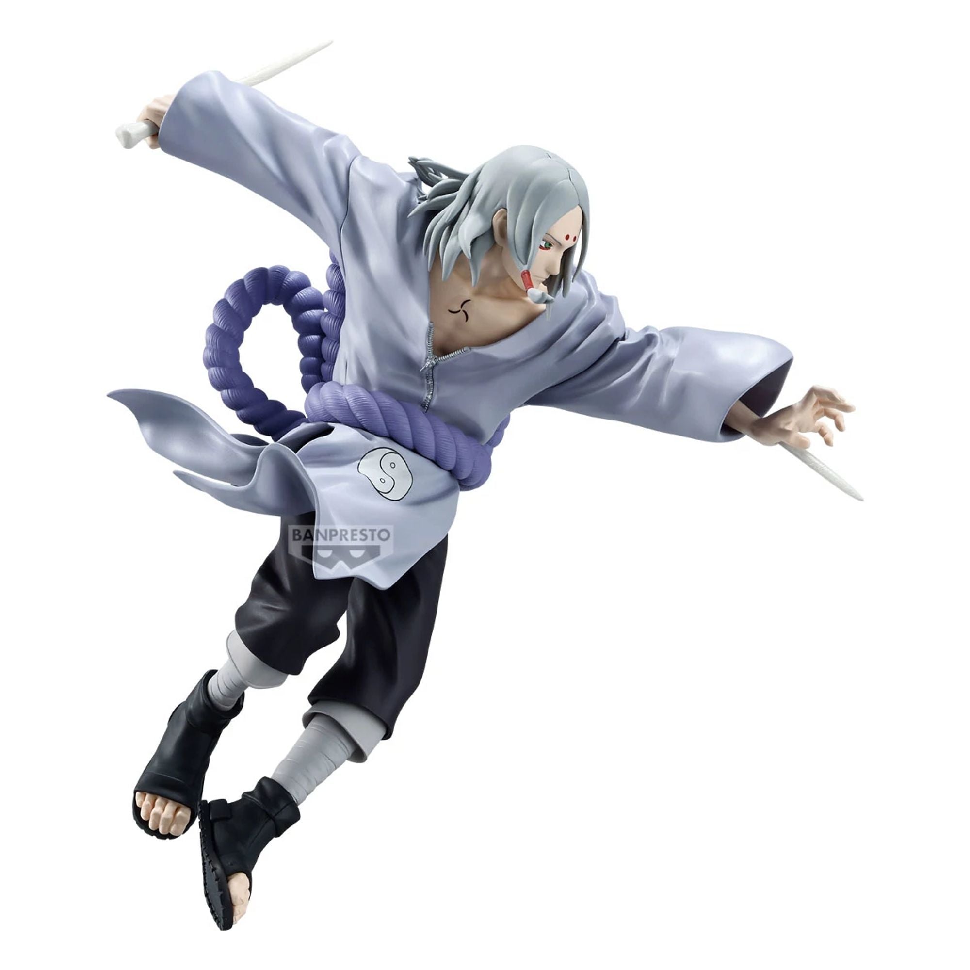 Banpresto Naruto Vibration Stars Kimimaro statua 18 cm