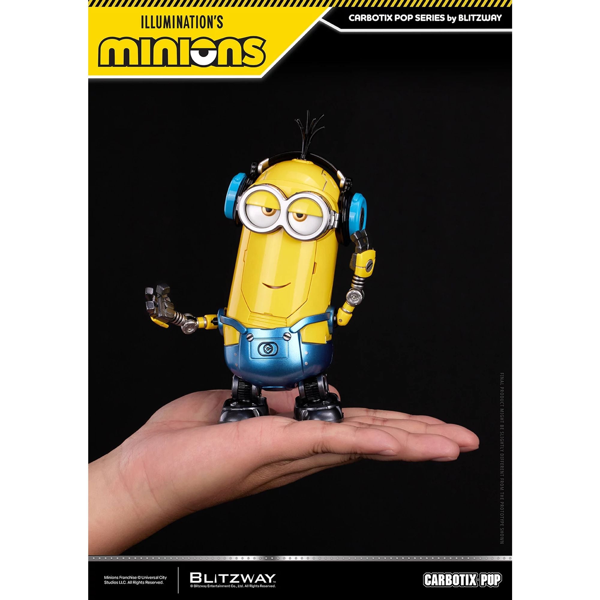 Blitzway Carbotix Pop Minions DX action figure set deluxe