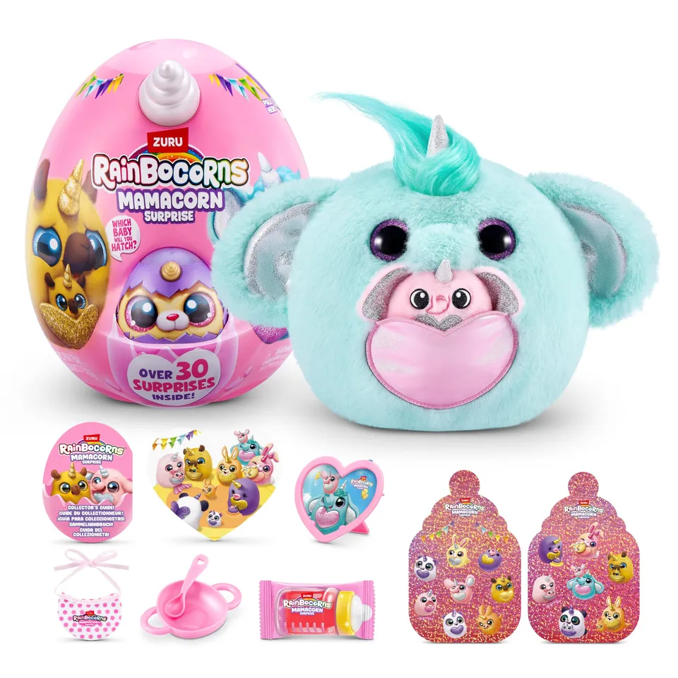 Rainbocorns Mamacorn Surprise Shara Peluche Uovo 30 Sorprese