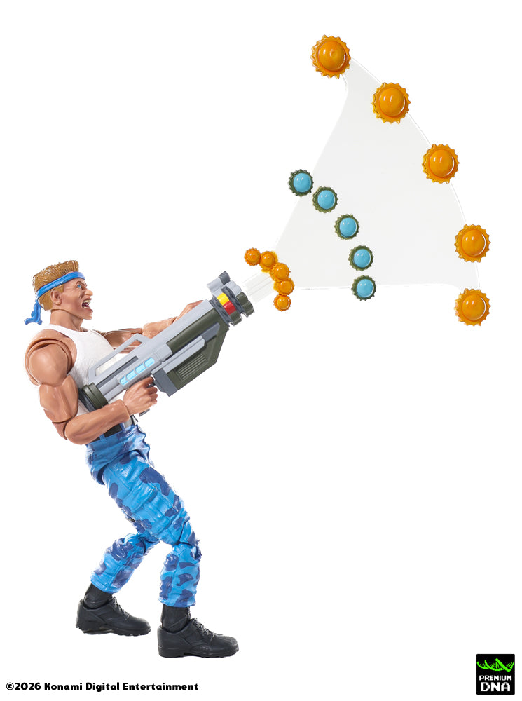 Premium DNA Contra NES Bill Rizer Maximum Payload action figure 1/12
