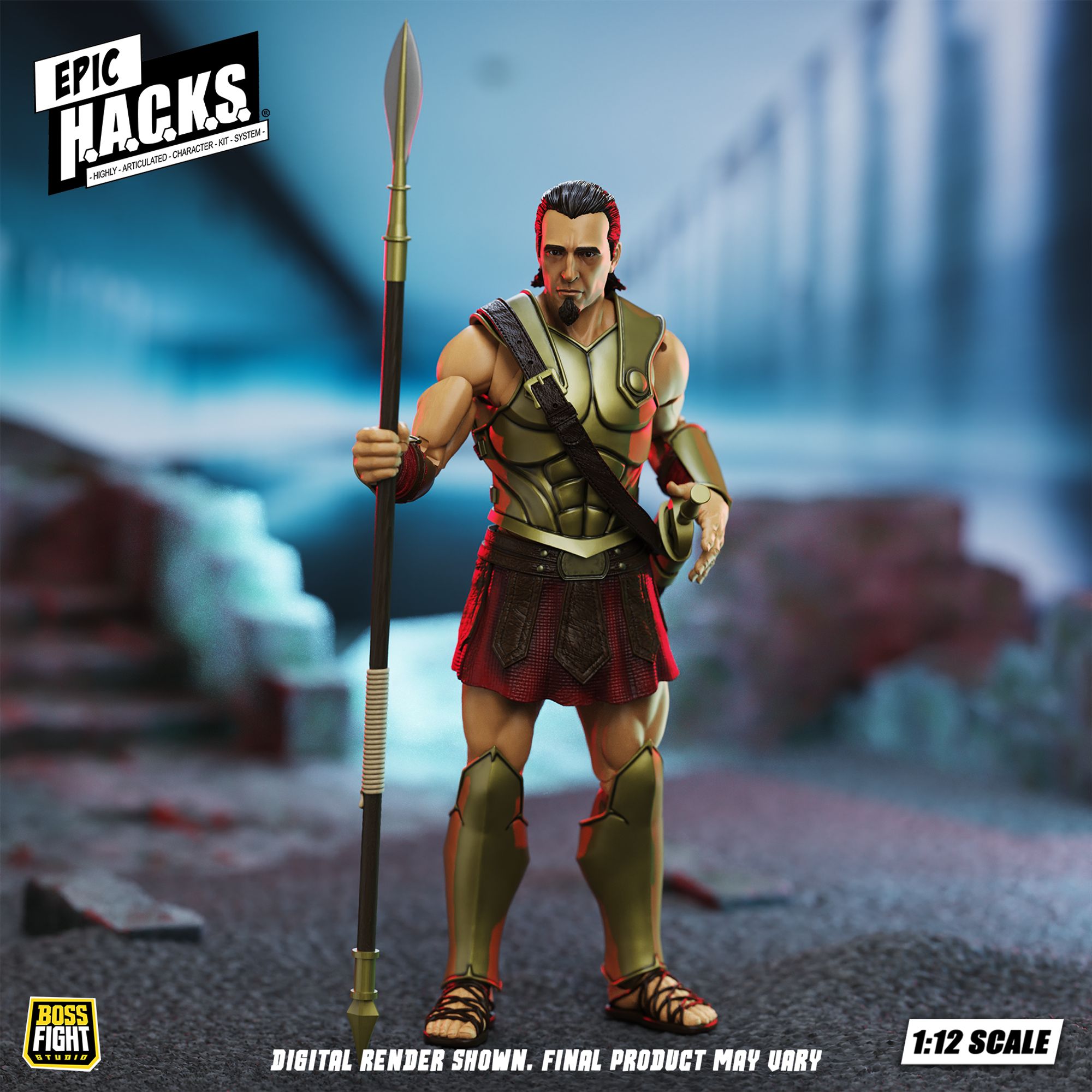 Boss Fight Spartan Pride of Sparta action figure Epic