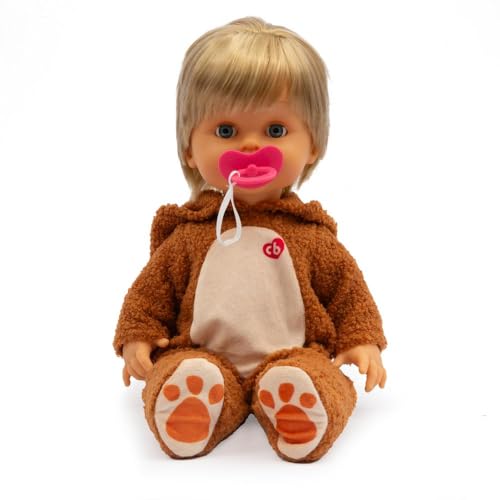 Cicciobello Classic Teddy Bear bambola 42 cm con ciuccio