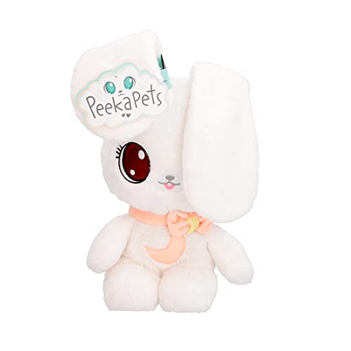 Imc Toys Peekapets Coniglietto Bianco peluche orecchie mobili