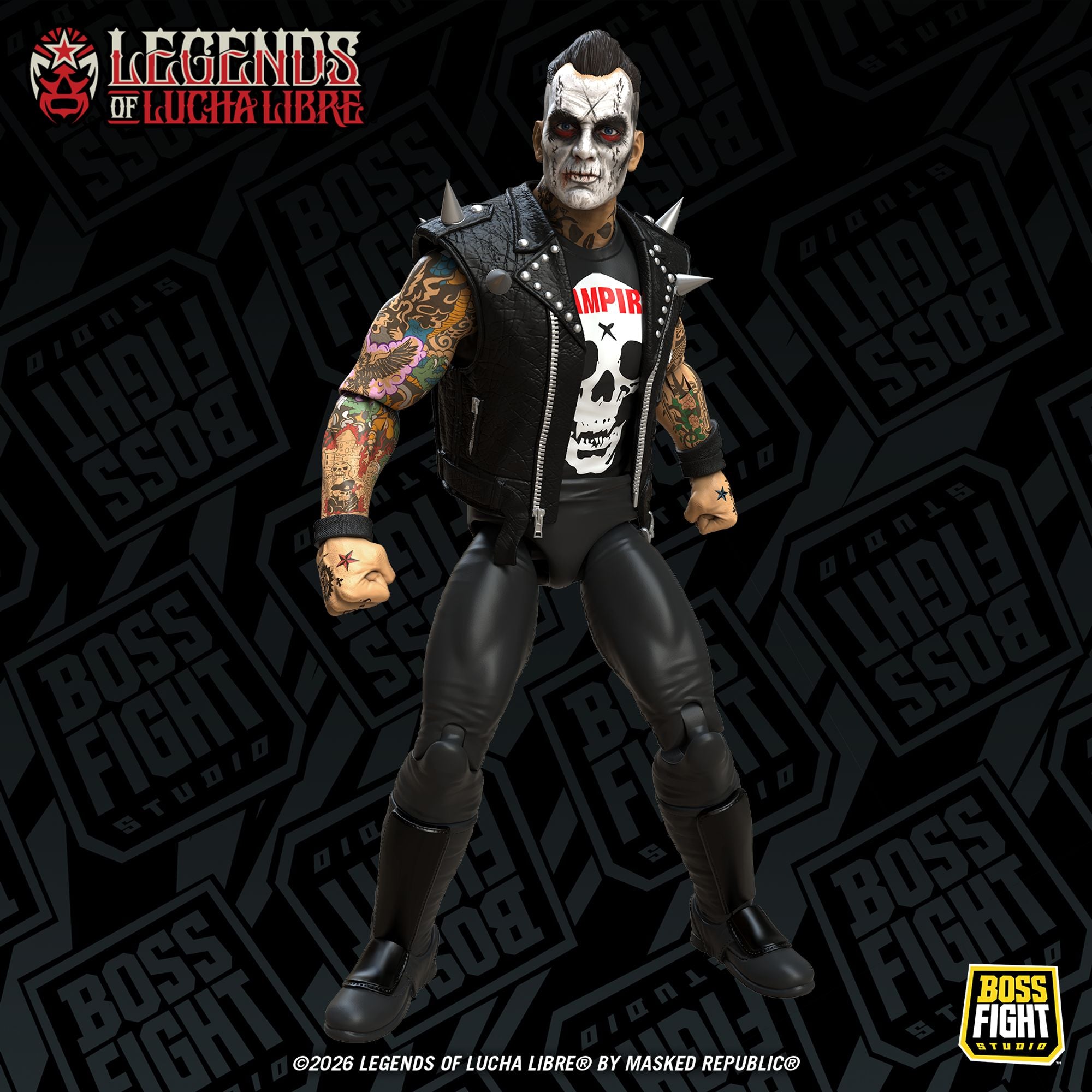Boss Fight Studio Vampiro Ressurrected action figure