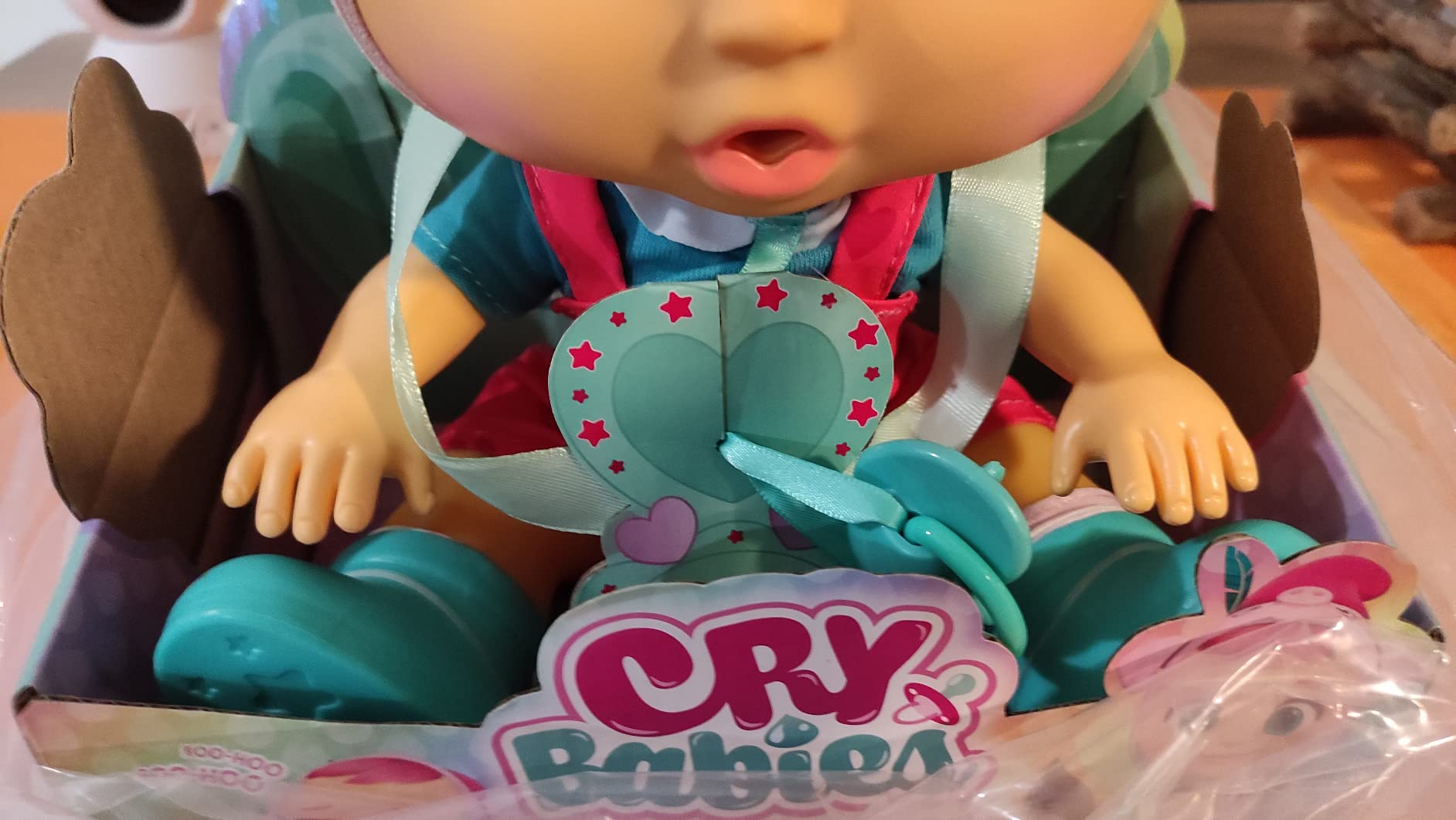 Cry Babies Magic Tears Storyland Piggy bambola interattiva piange