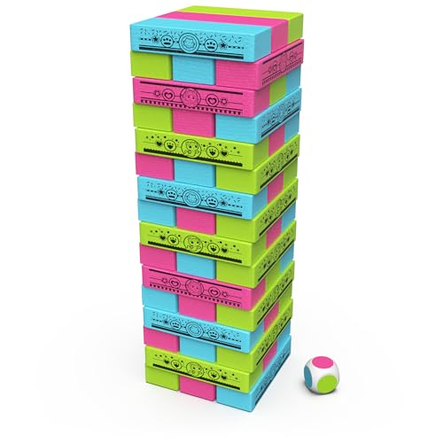 Gabby Jumbling Tower gioco blocchi legno 48 pezzi dado