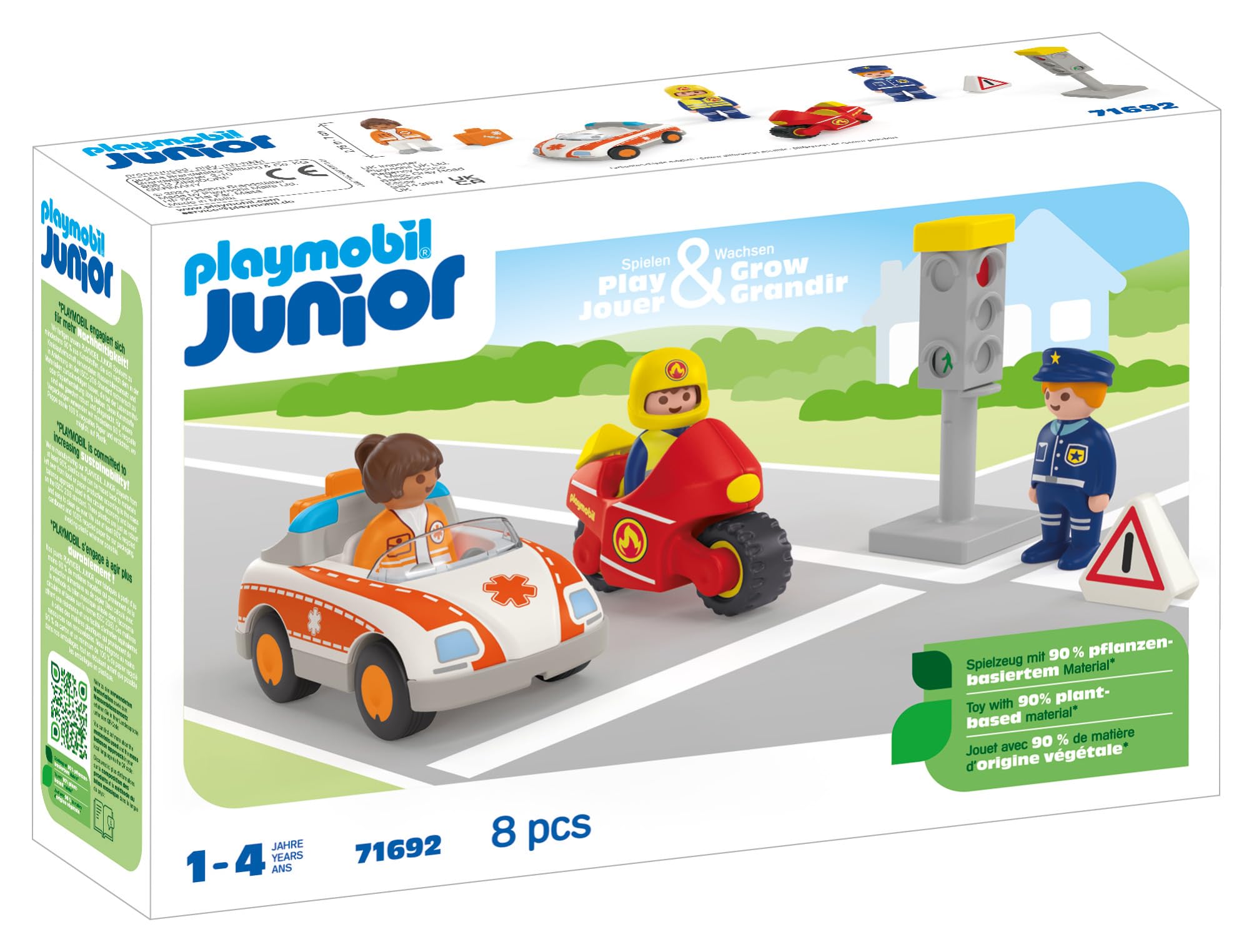 Playmobil Junior 71692 playset Eroi di tutti i giorni 8 pezzi