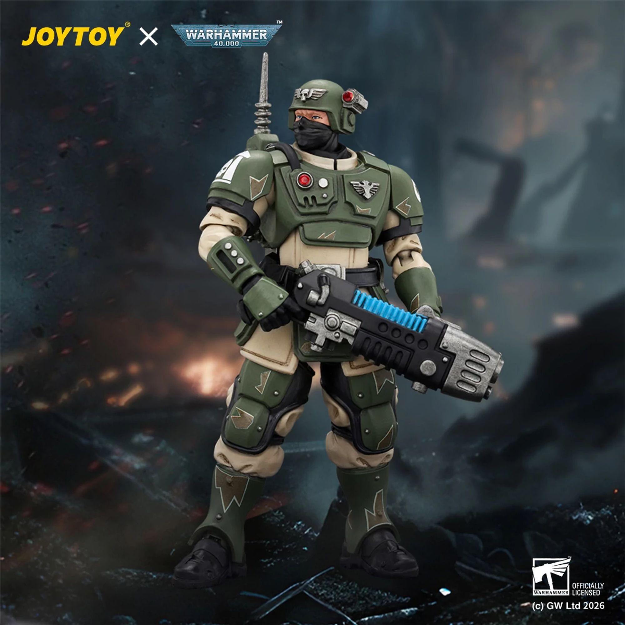 JoyToy Astra Militarum Kasrkin 4 Action Figure Plasma