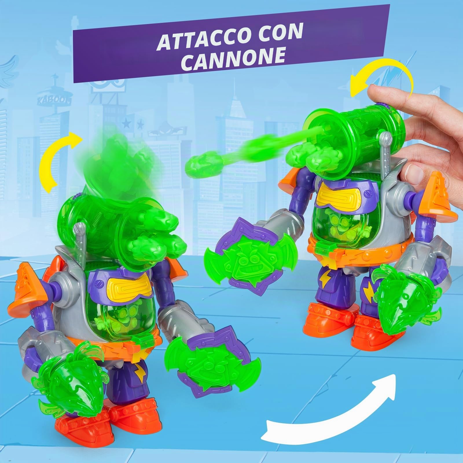 Superthings Guardians of Kazoom robot Ultra Striker Professor K