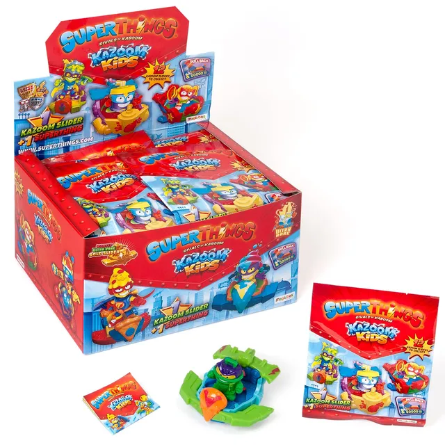 Superthings Kazoom Kids 12 Kazoom Sliders veicoli collezione