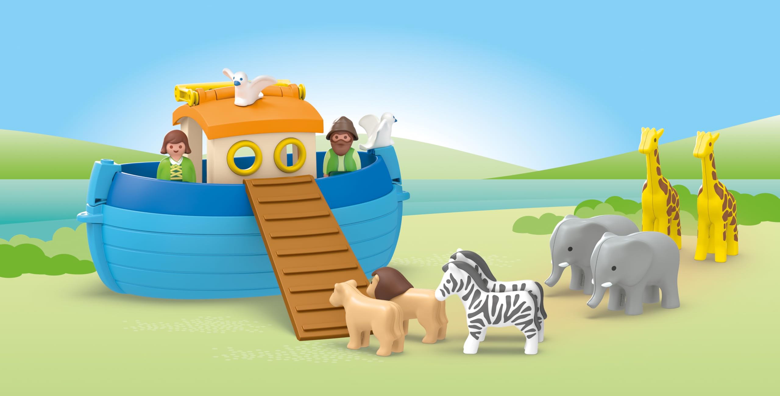 Playmobil Junior 71681 Arca di Noè Portatile 15 Pezzi