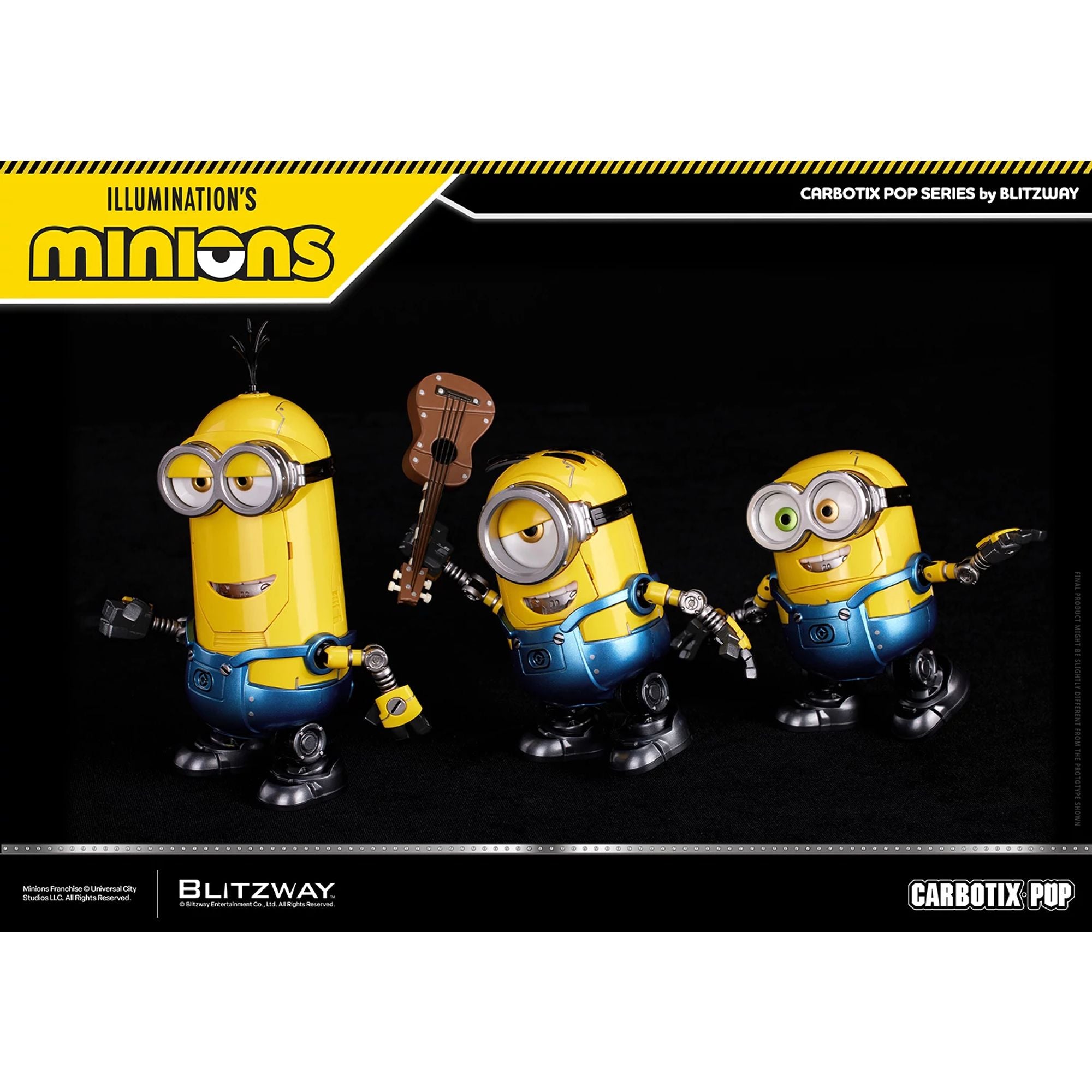 Blitzway Carbotix Pop Minion Bob action figure con banana