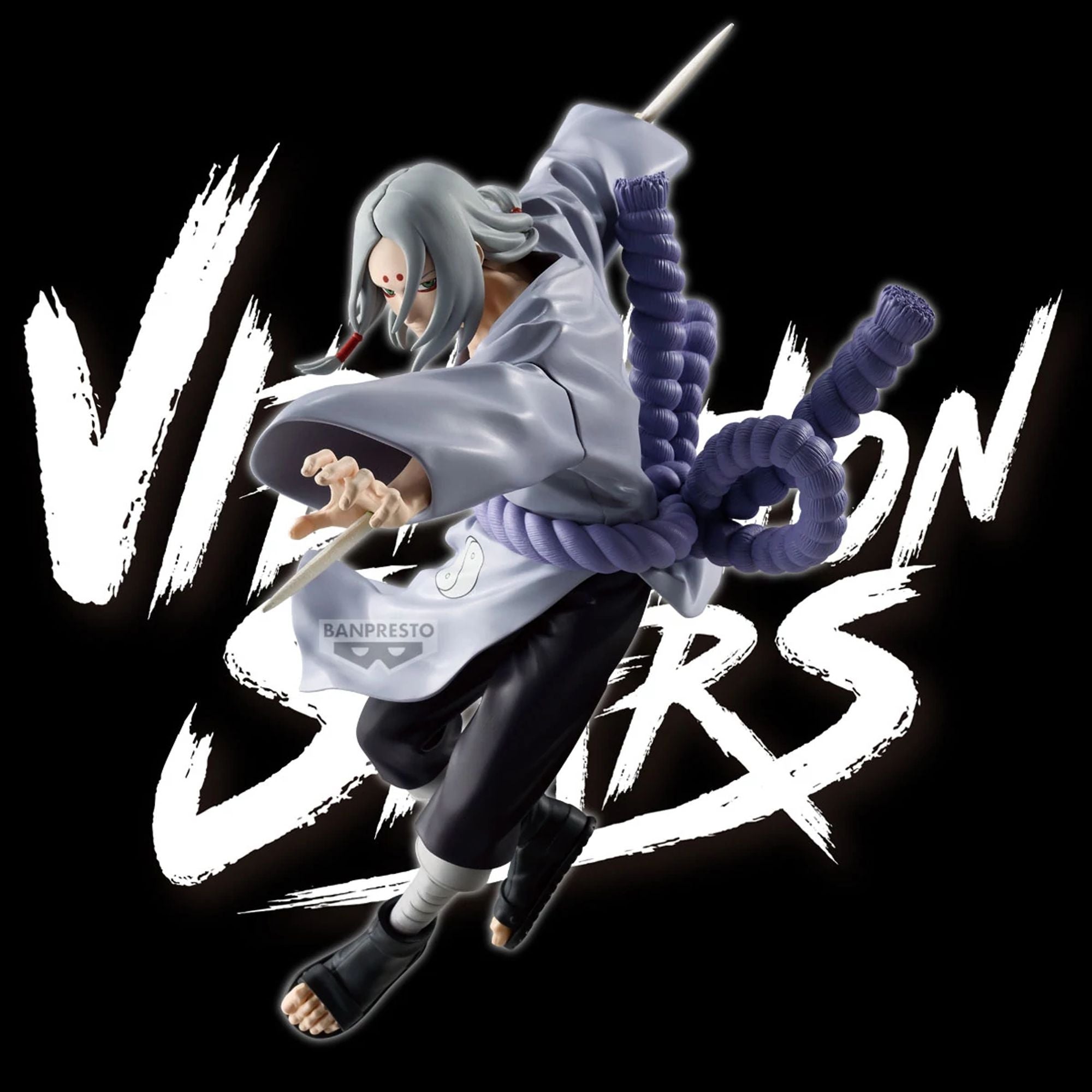 Banpresto Naruto Vibration Stars Kimimaro statua 18 cm