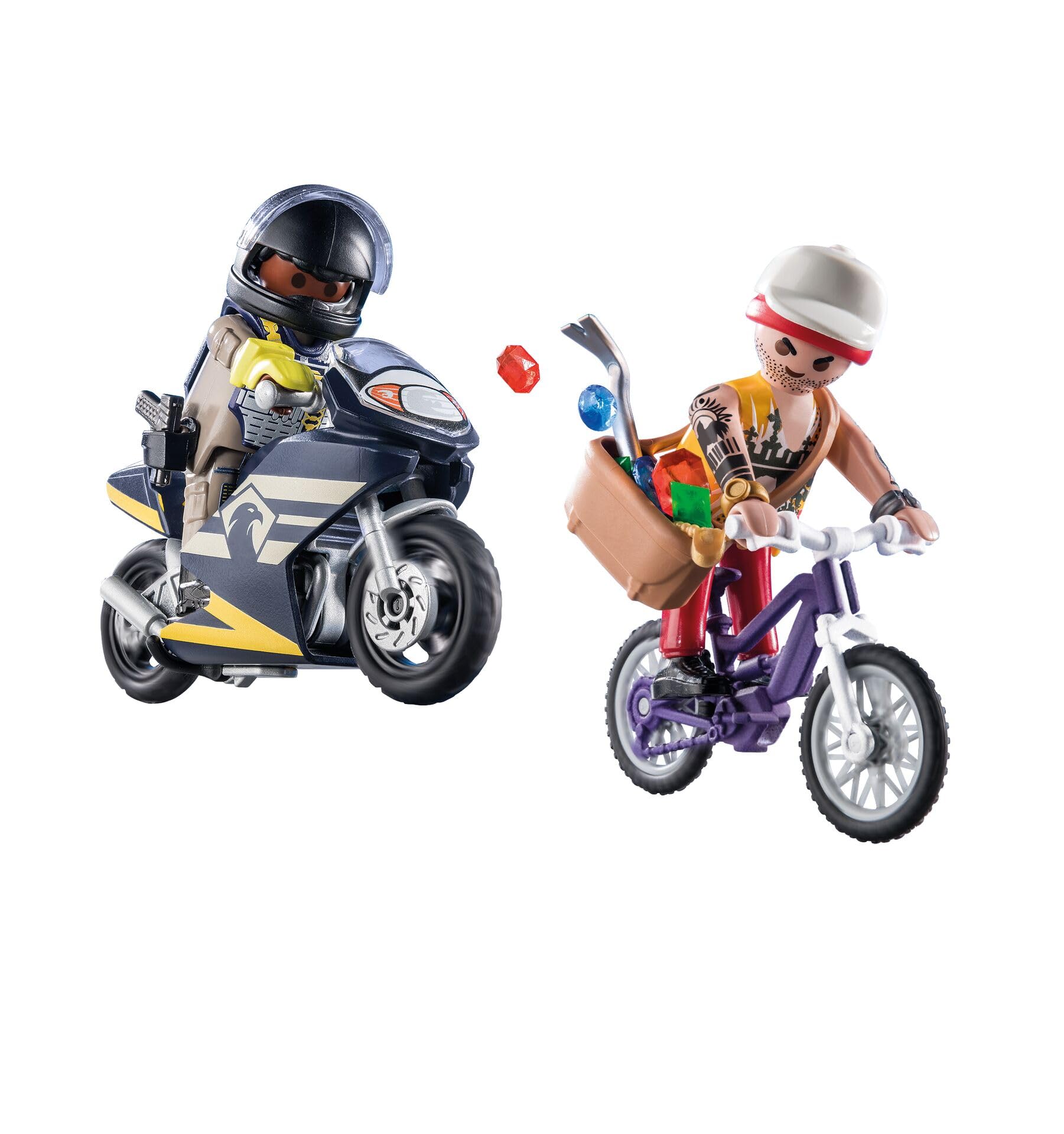 PLAYMOBIL City Action 71255 Starter Pack forze speciali playset moto